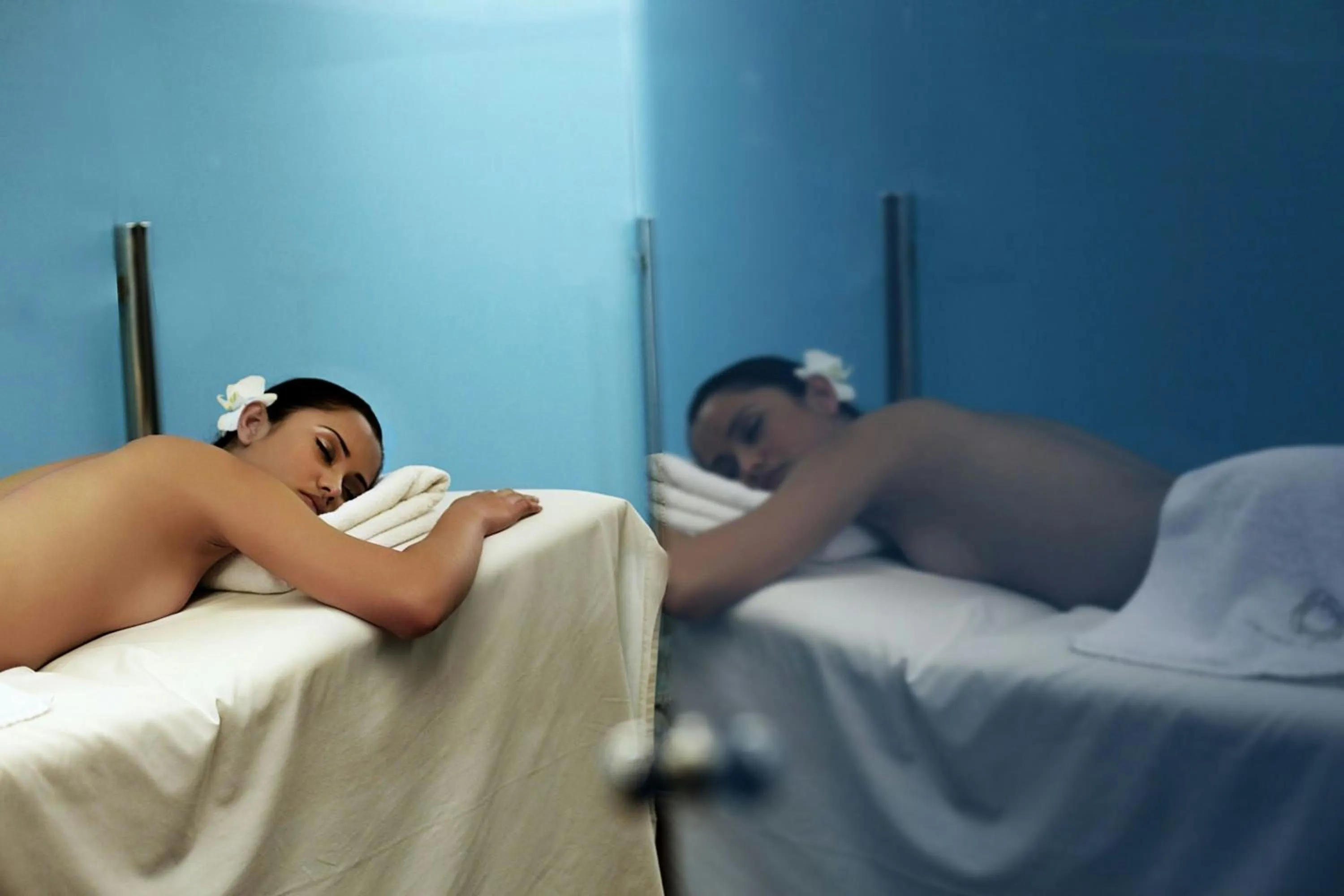 Spa and wellness centre/facilities, Bed in Domes of Elounda, Autograph Collection