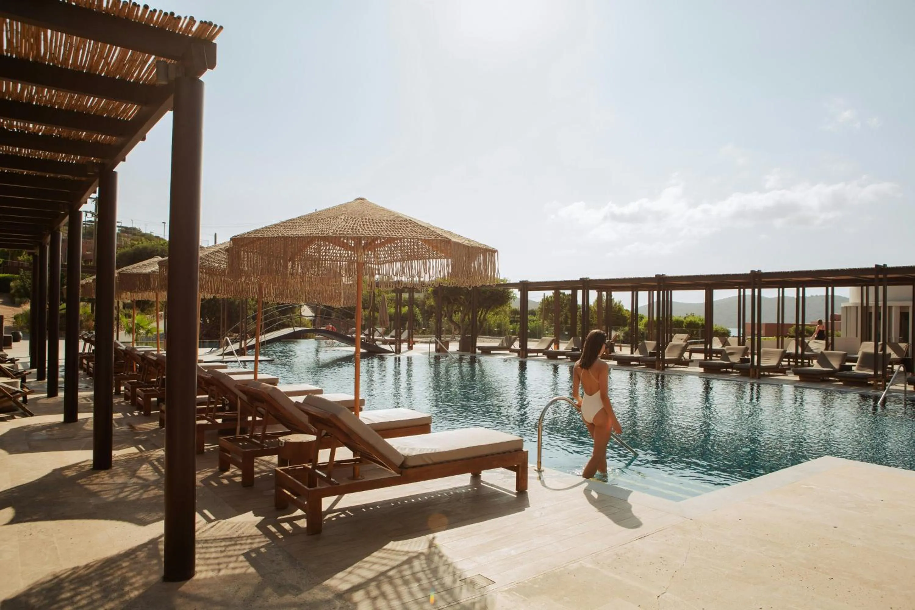 Swimming pool in Domes of Elounda, Autograph Collection