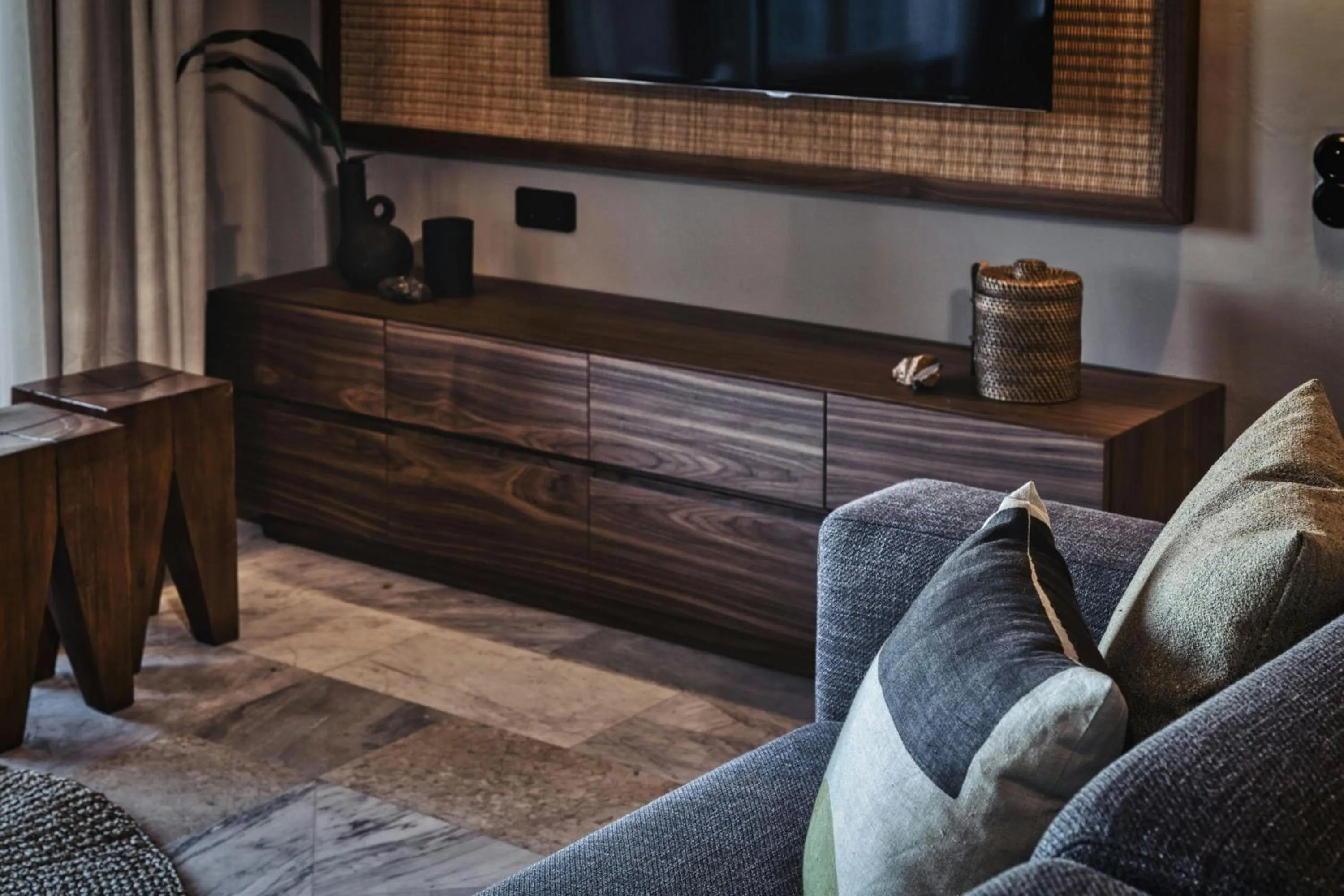 Living room in Domes of Elounda, Autograph Collection