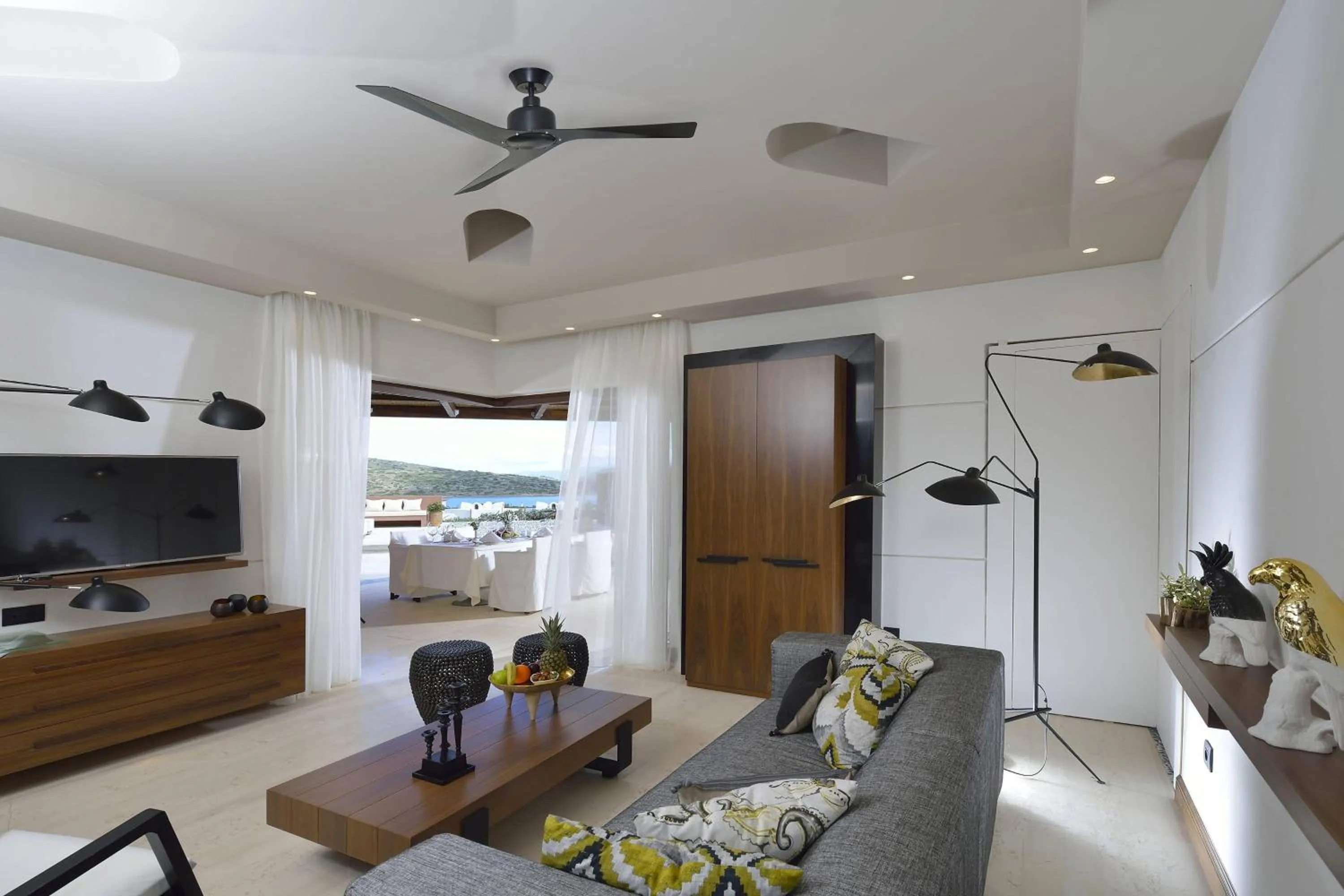 Living room in Domes of Elounda, Autograph Collection