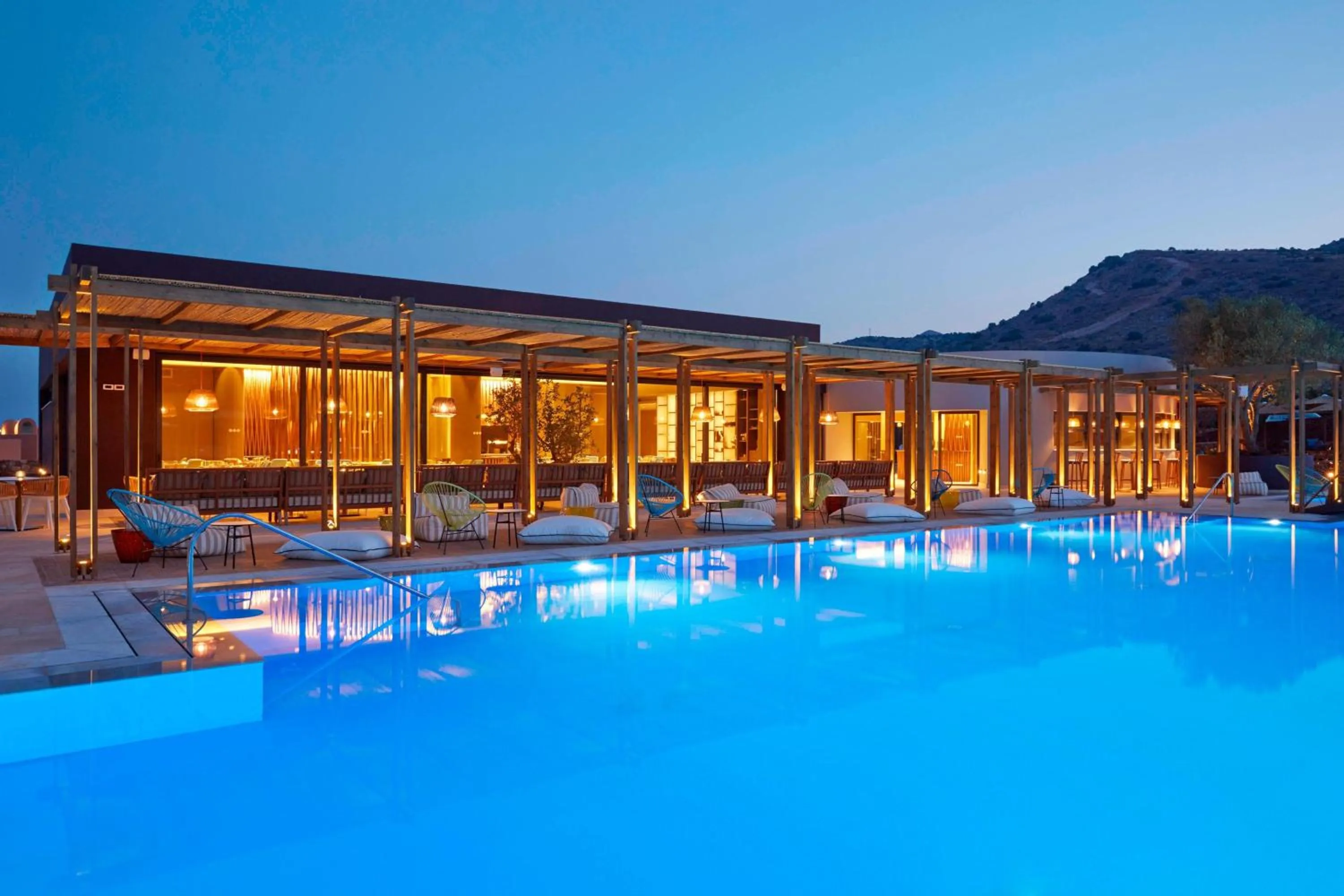 Lounge or bar in Domes of Elounda, Autograph Collection