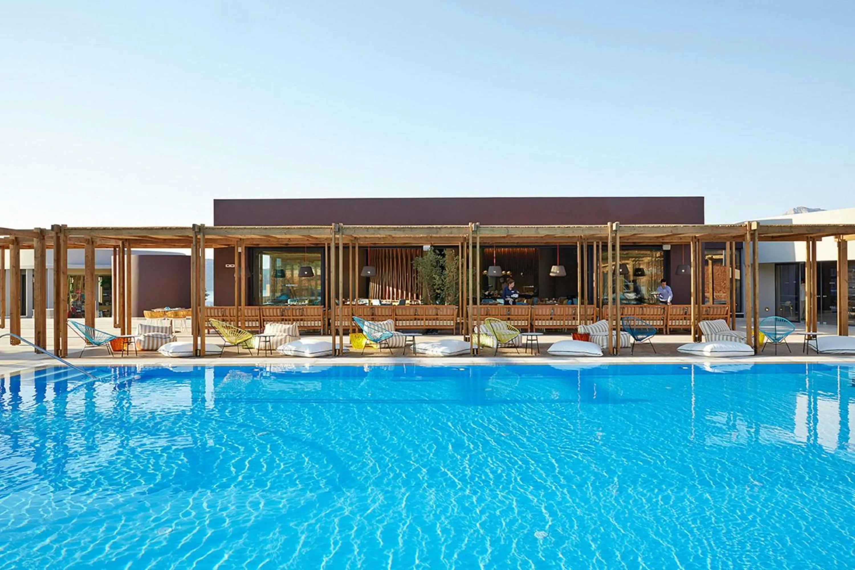 Swimming pool in Domes of Elounda, Autograph Collection