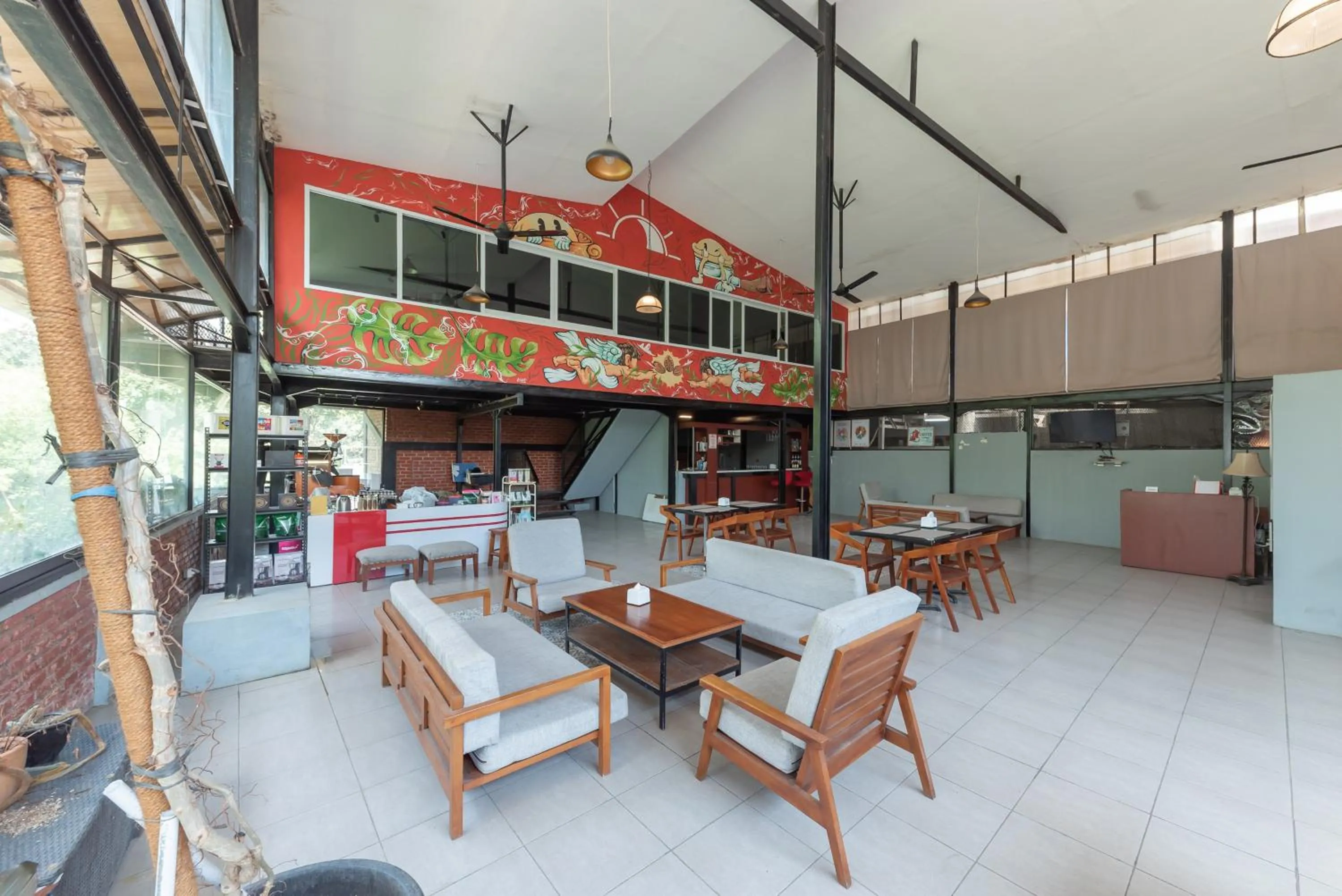 Restaurant/places to eat in Sans Stay Skyland Pasteur Bandung