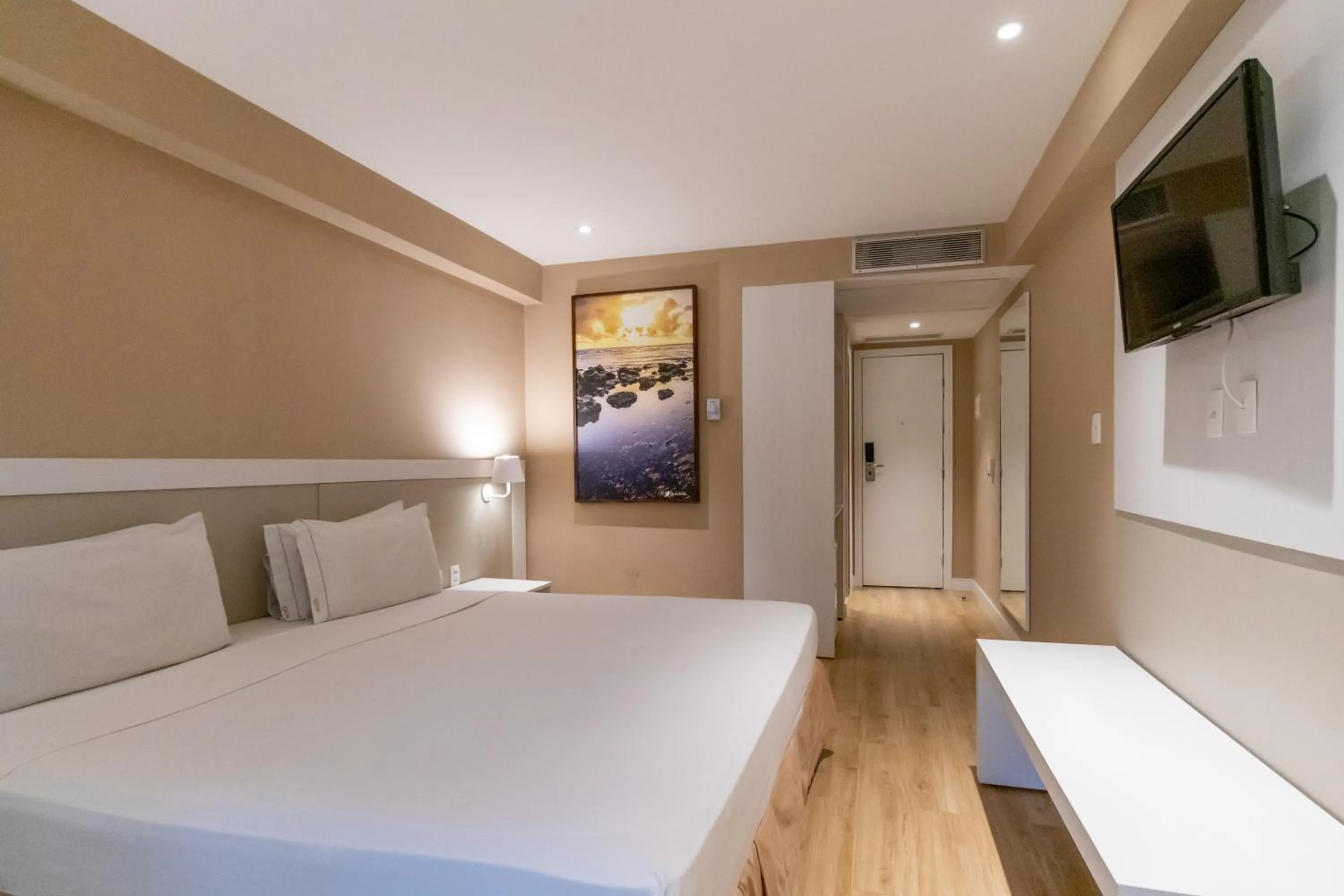 Bedroom, Bed in Praiamar Natal Hotel & Convention