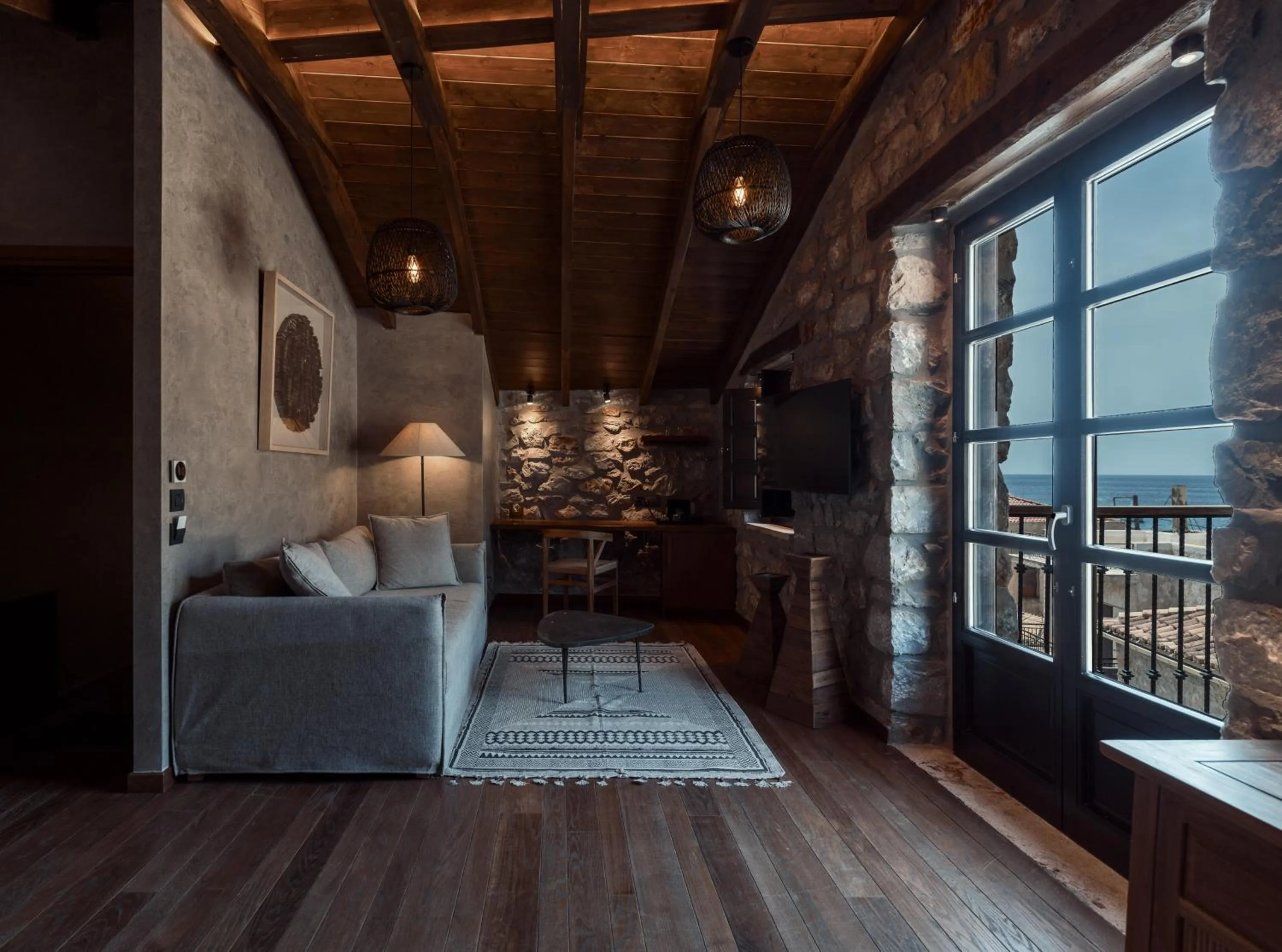 Living room in KaSeas Boutique Hotel