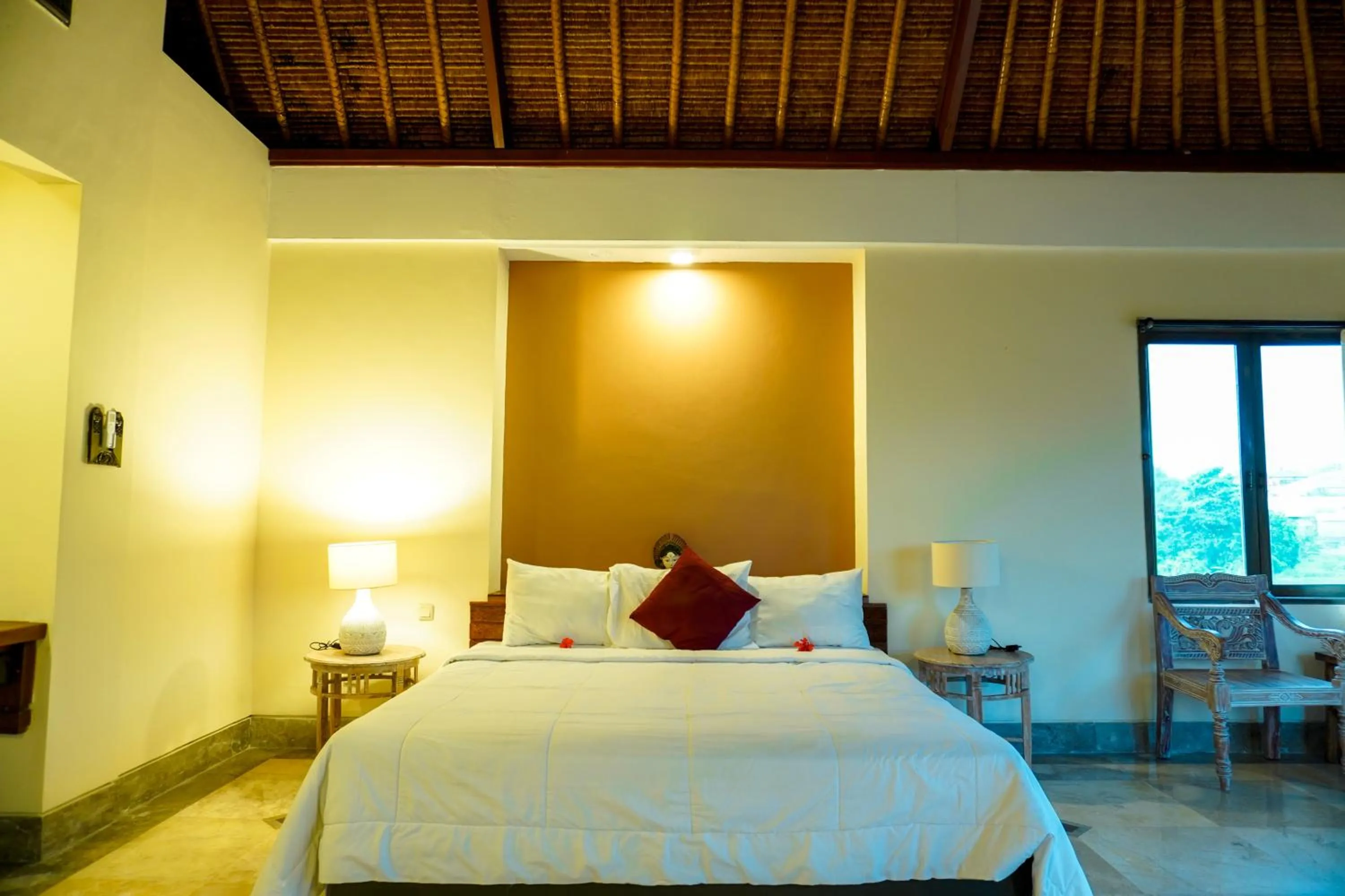 Bedroom, Bed in Alam Puri Art Museum and Villas