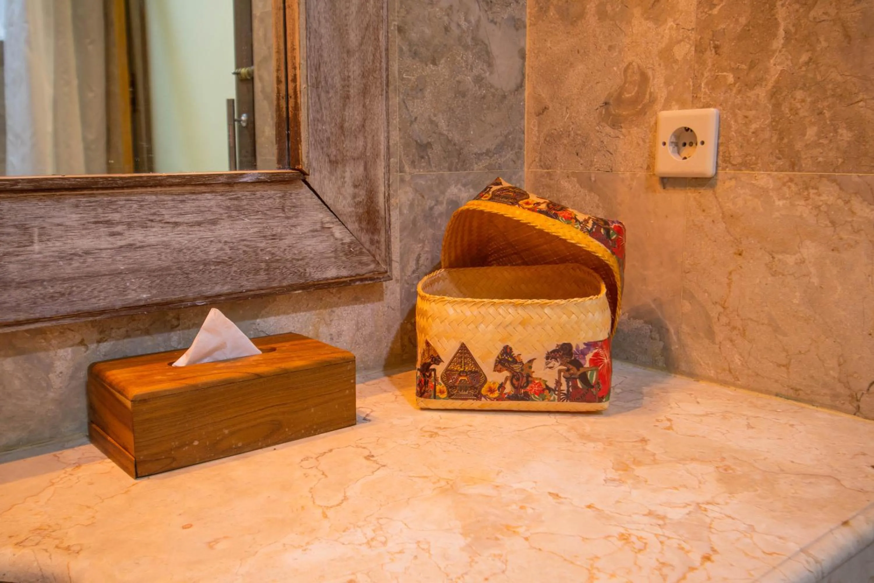 Bathroom, Bed in Alam Puri Art Museum and Villas