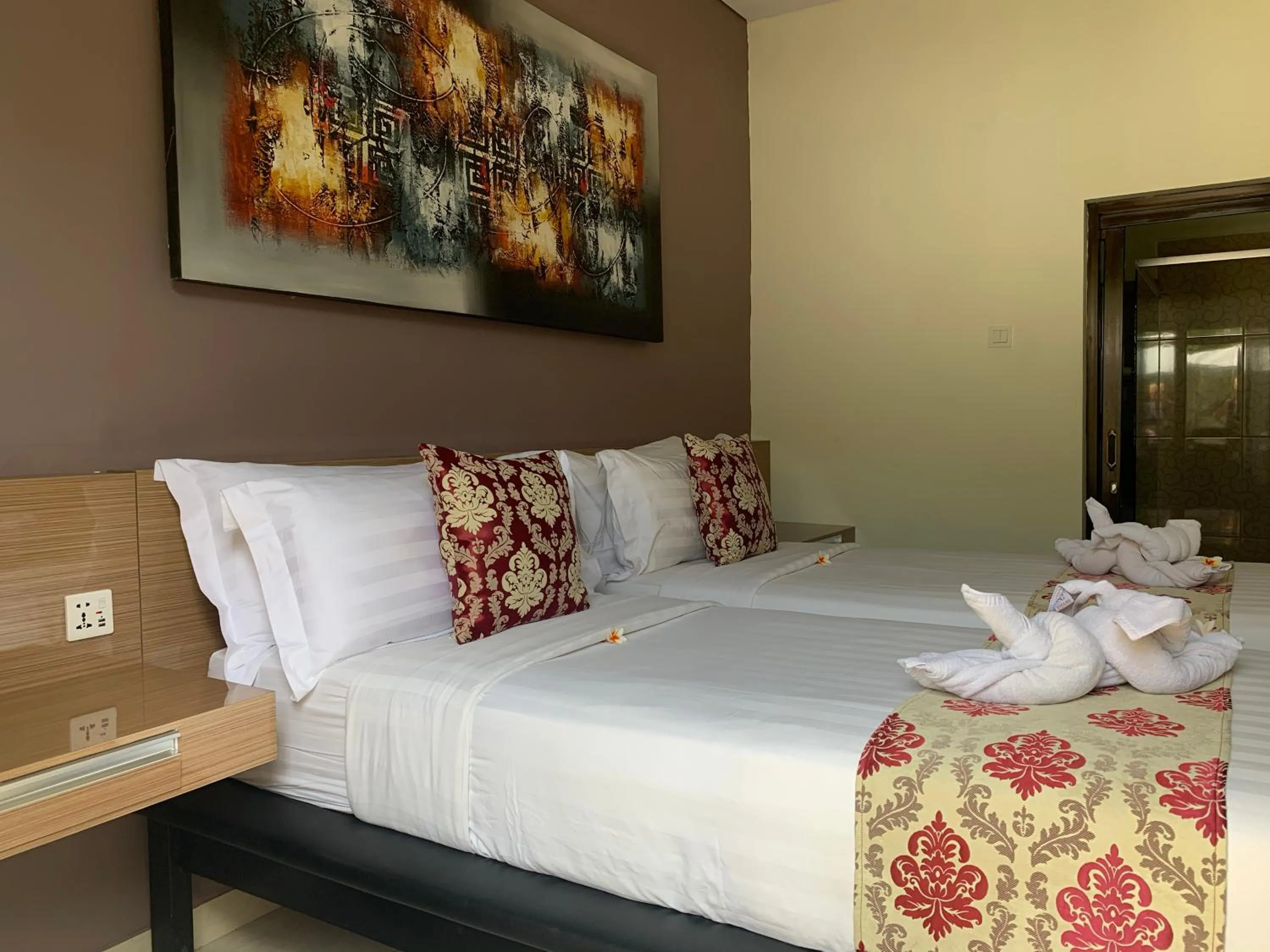 Bed in Villa bahagia sanur