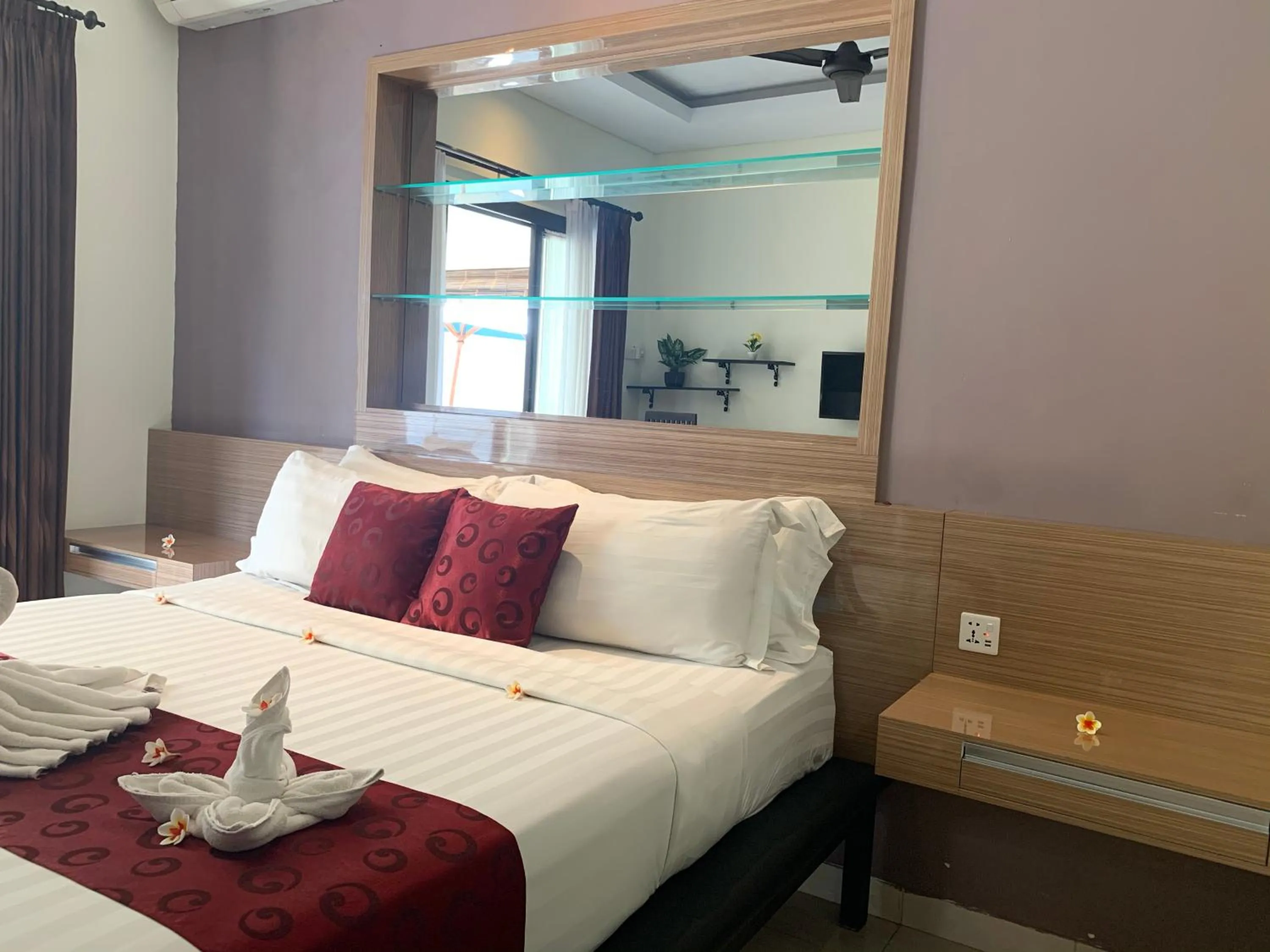 Bed in Villa bahagia sanur