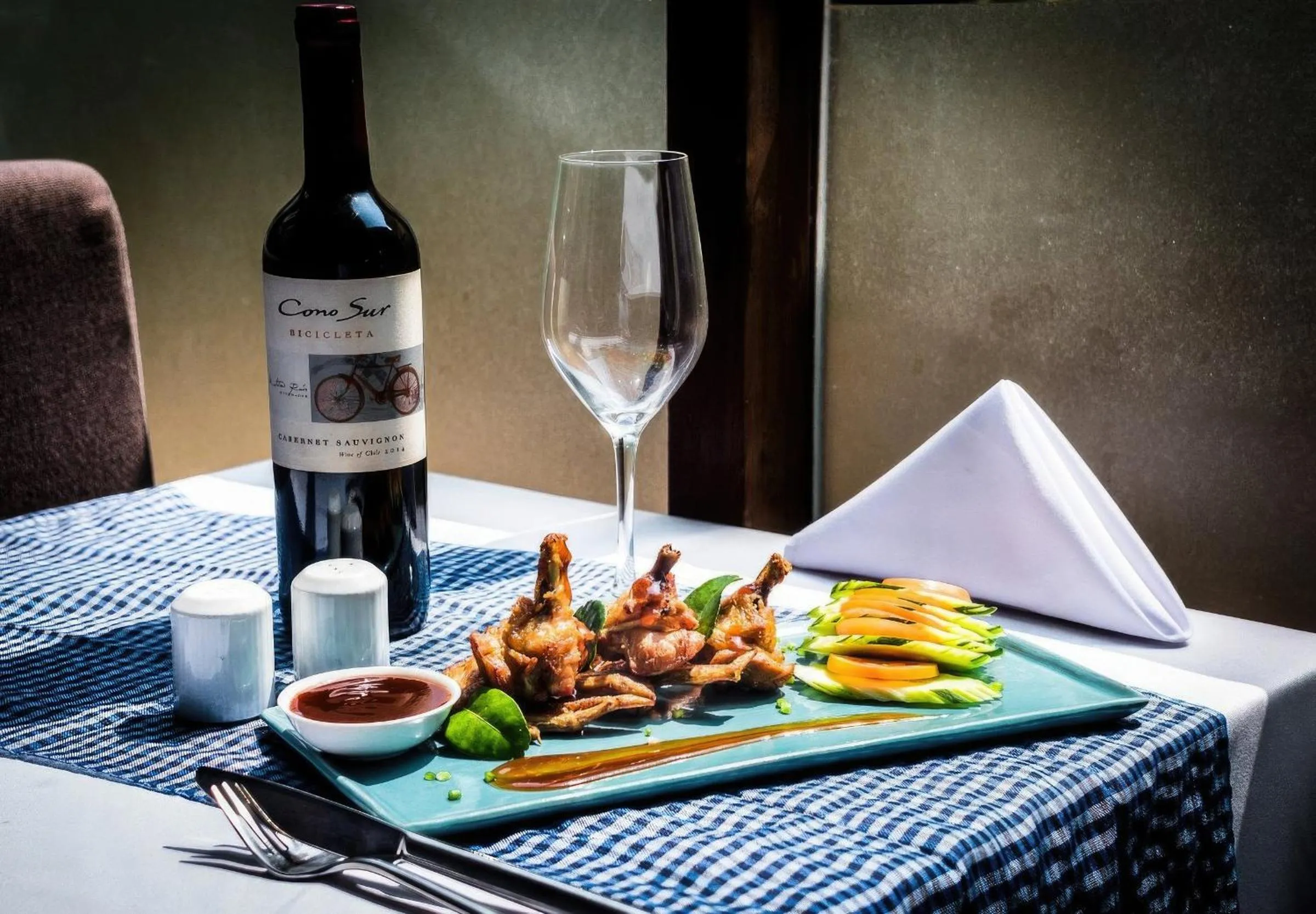 Food and drinks in The Calm Oasis