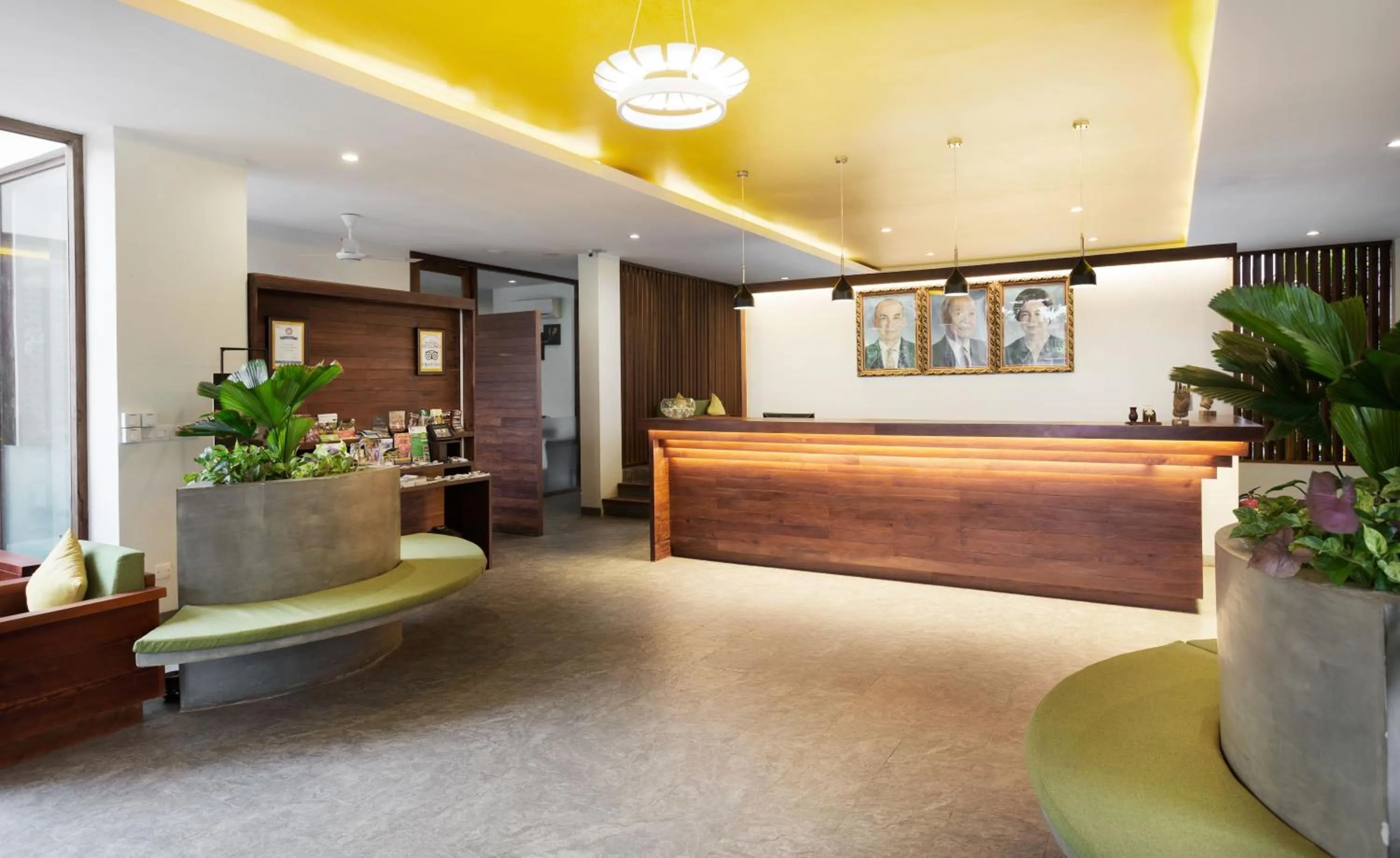 Lobby or reception in The Calm Oasis