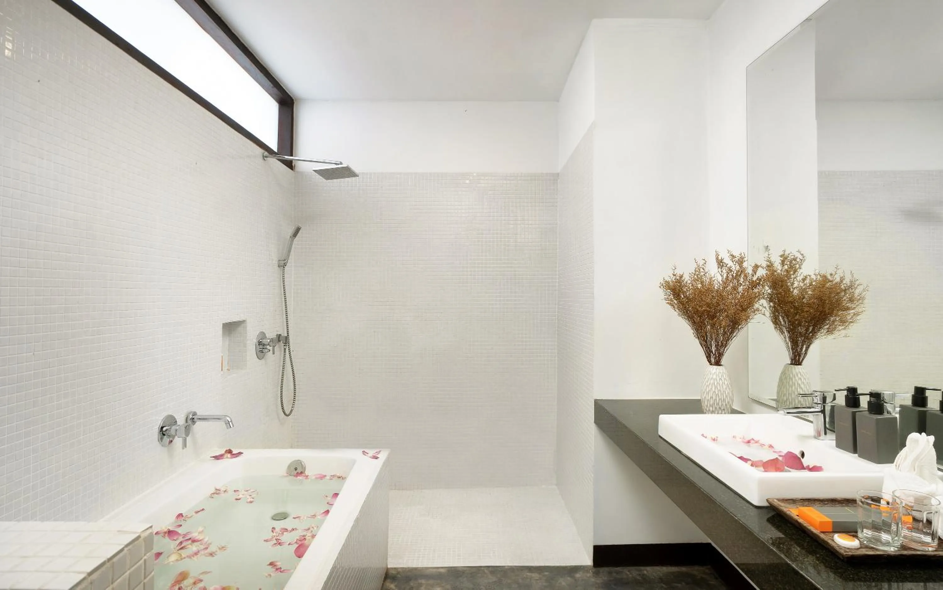 Shower in The Calm Oasis