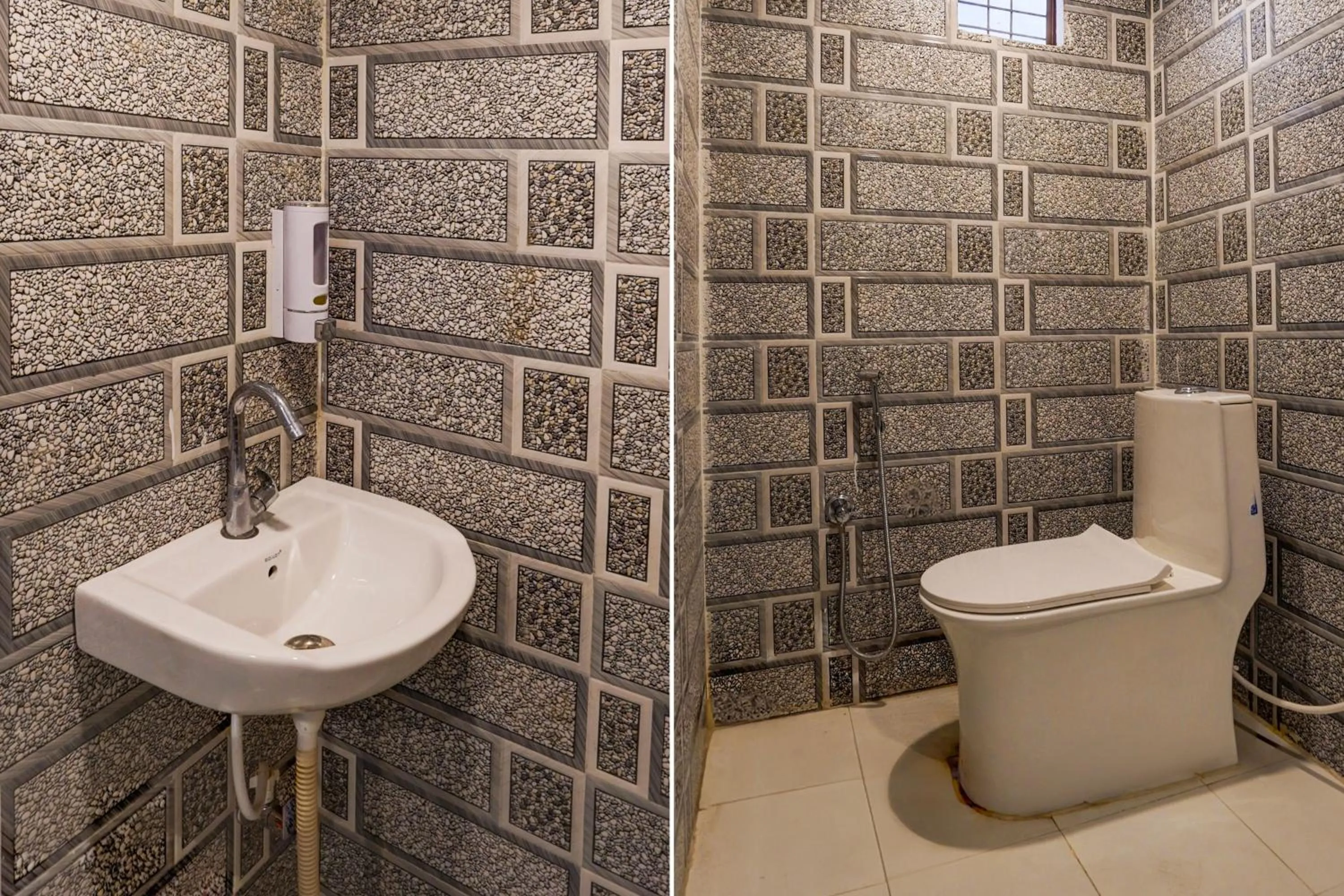 Bathroom in Hotel O J.k Hotel and resturant