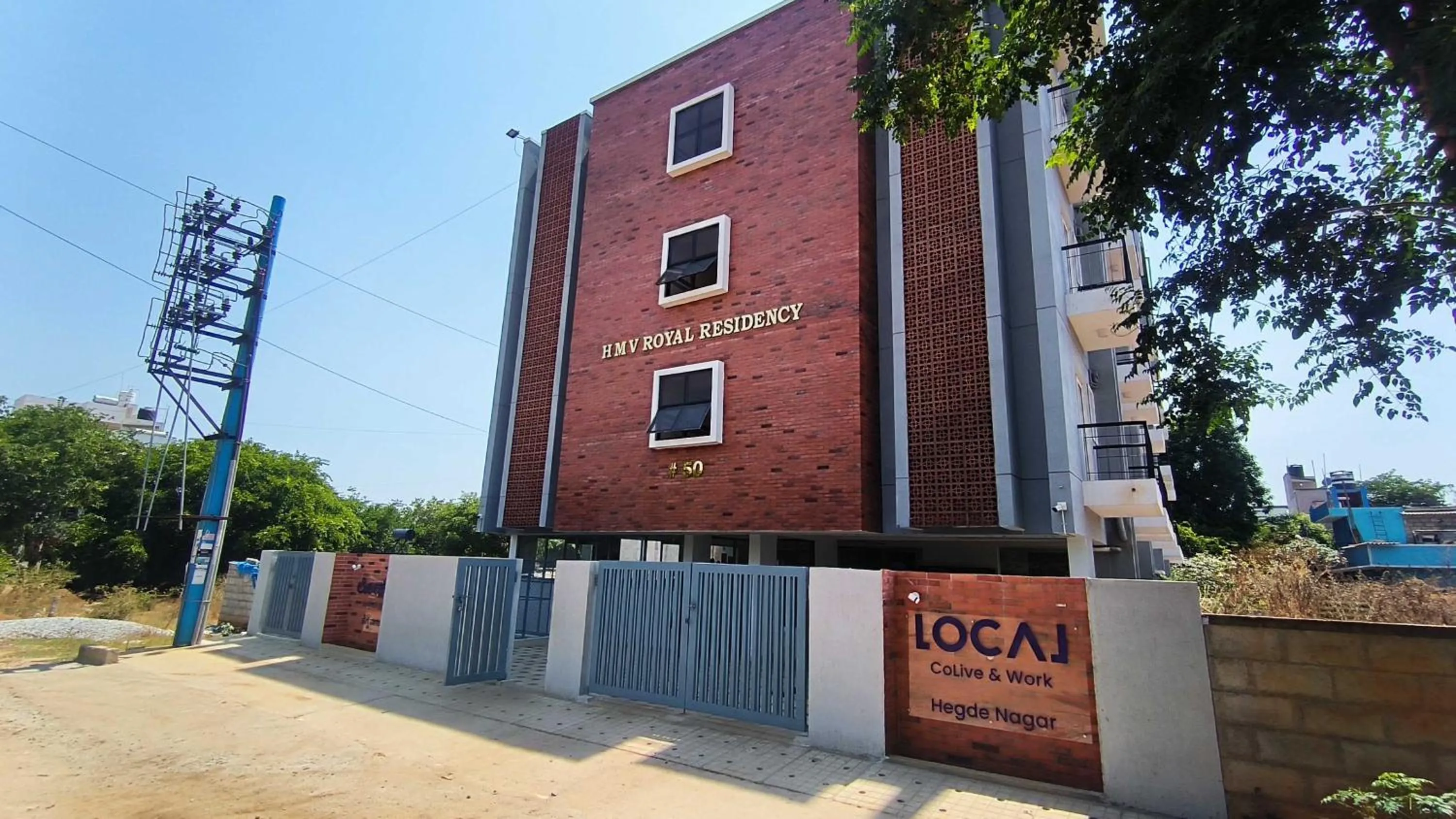 Facade/entrance in Hotel O Local Colive & Work | Hegde Nagar