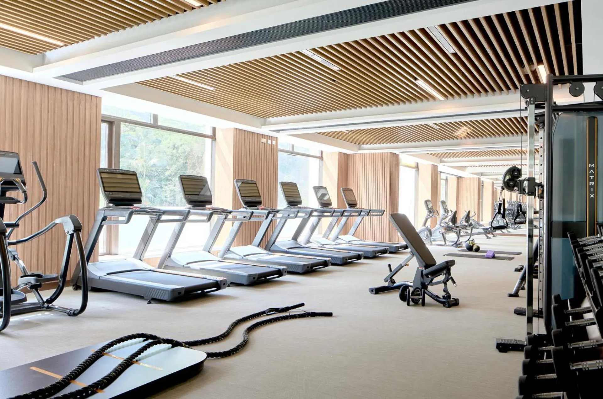 Fitness centre/facilities in Hopewell Hotel