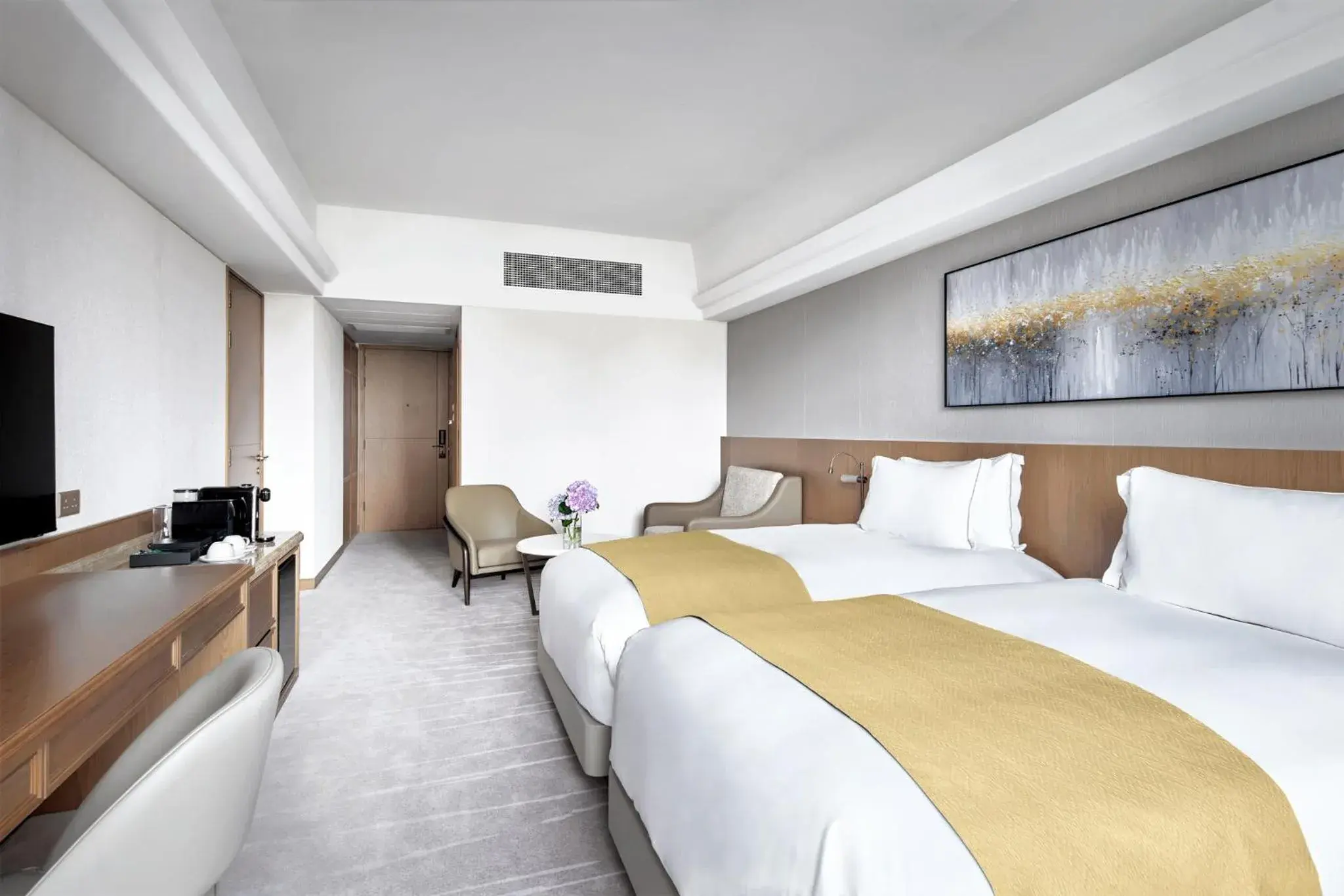 Premium City Twin Room with Sofa Bed in Hopewell Hotel Premium City Twin Room with Sofa Bed in Hopewell Hotel