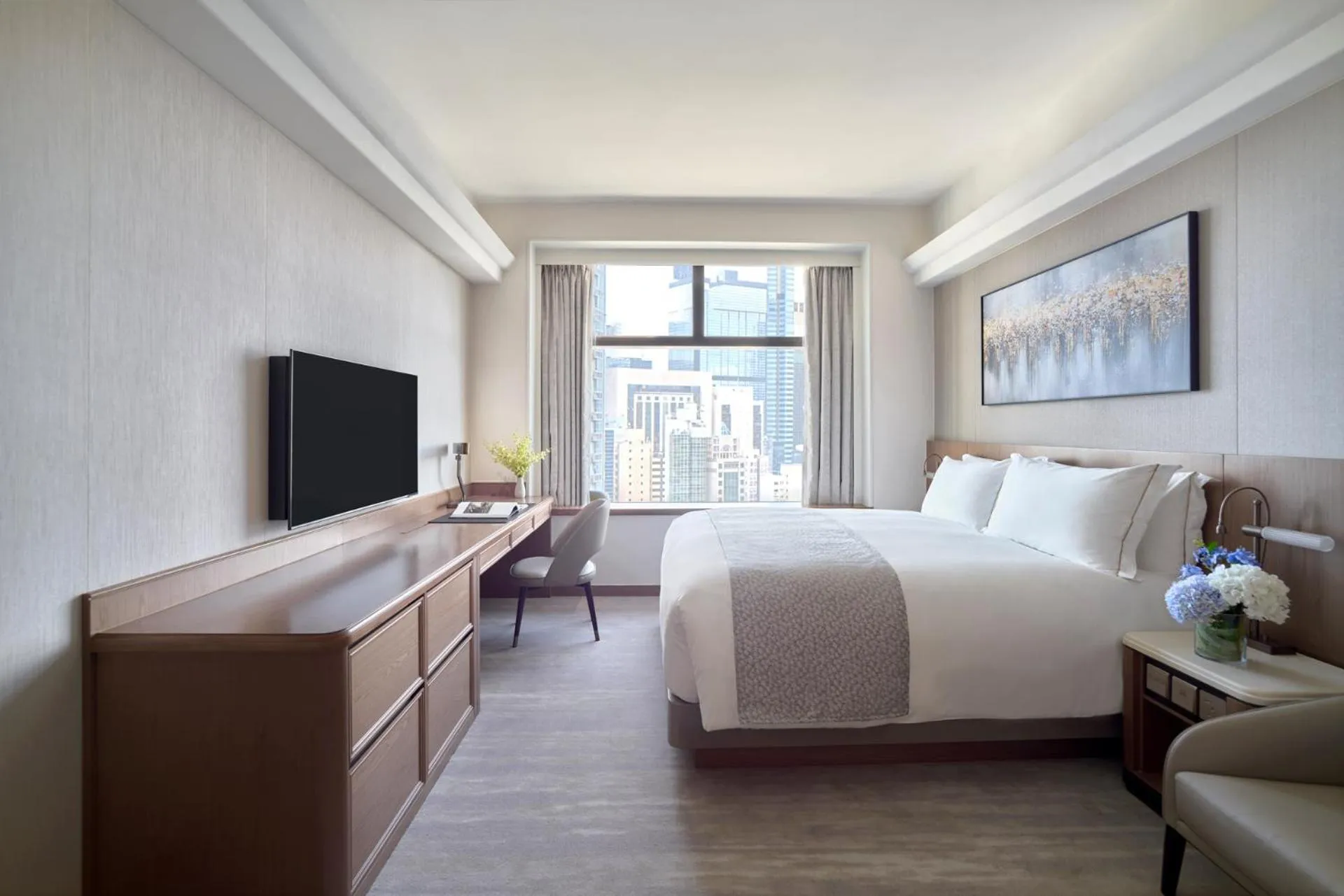 Bedroom, Bed in Hopewell Hotel