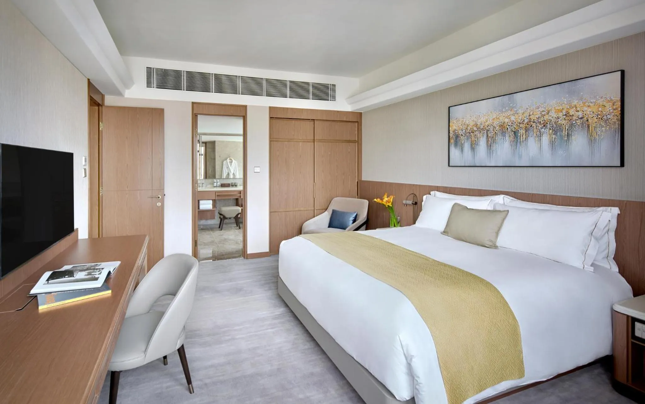 Bedroom, Bed in Hopewell Hotel