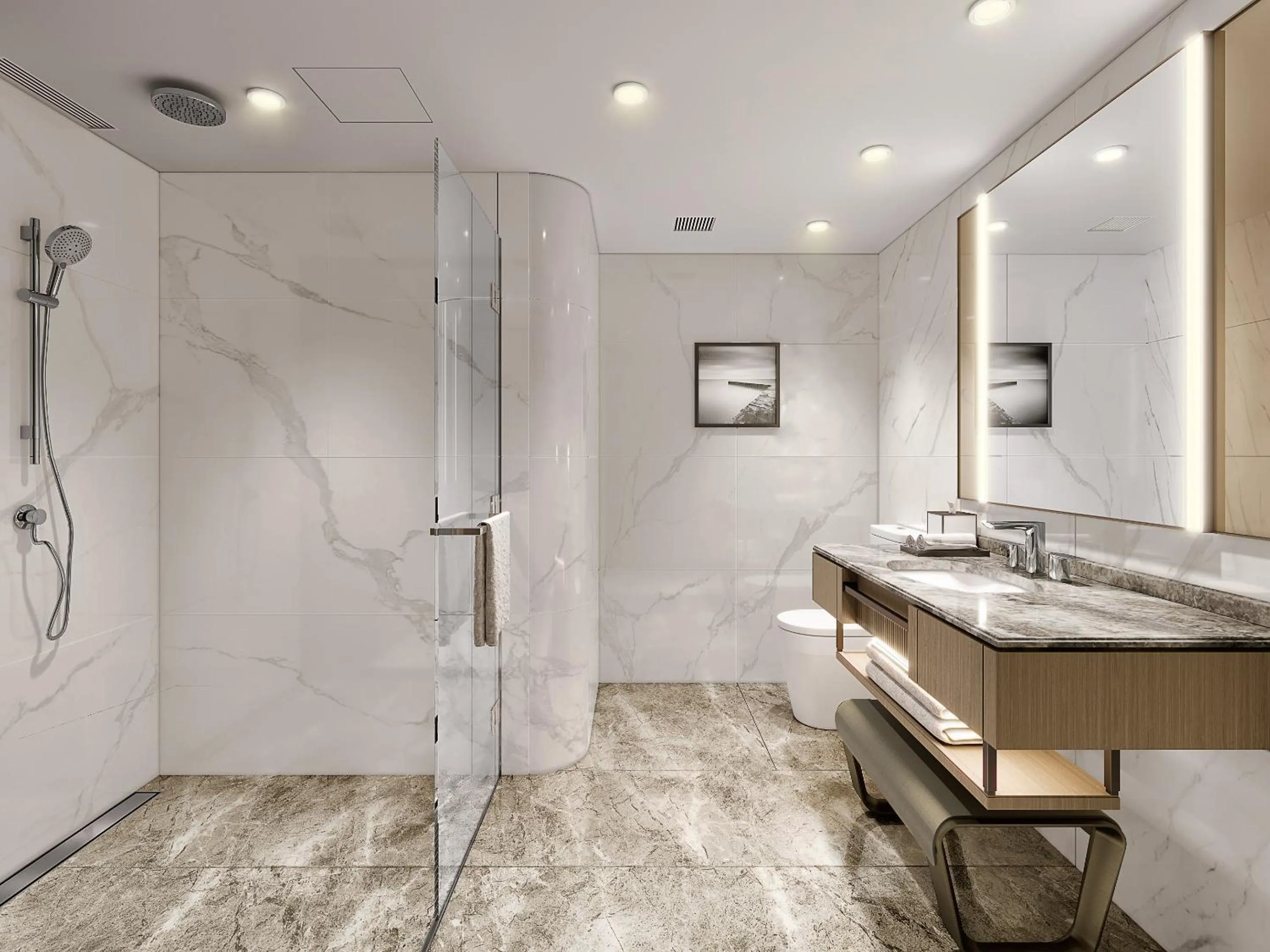 Toilet in Hopewell Hotel