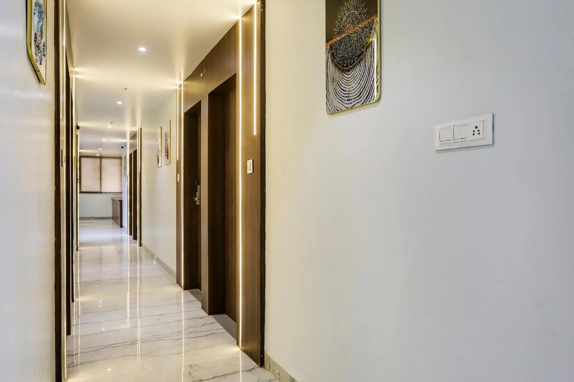 Lobby or reception in FabHotel Prime Panchwati Regency