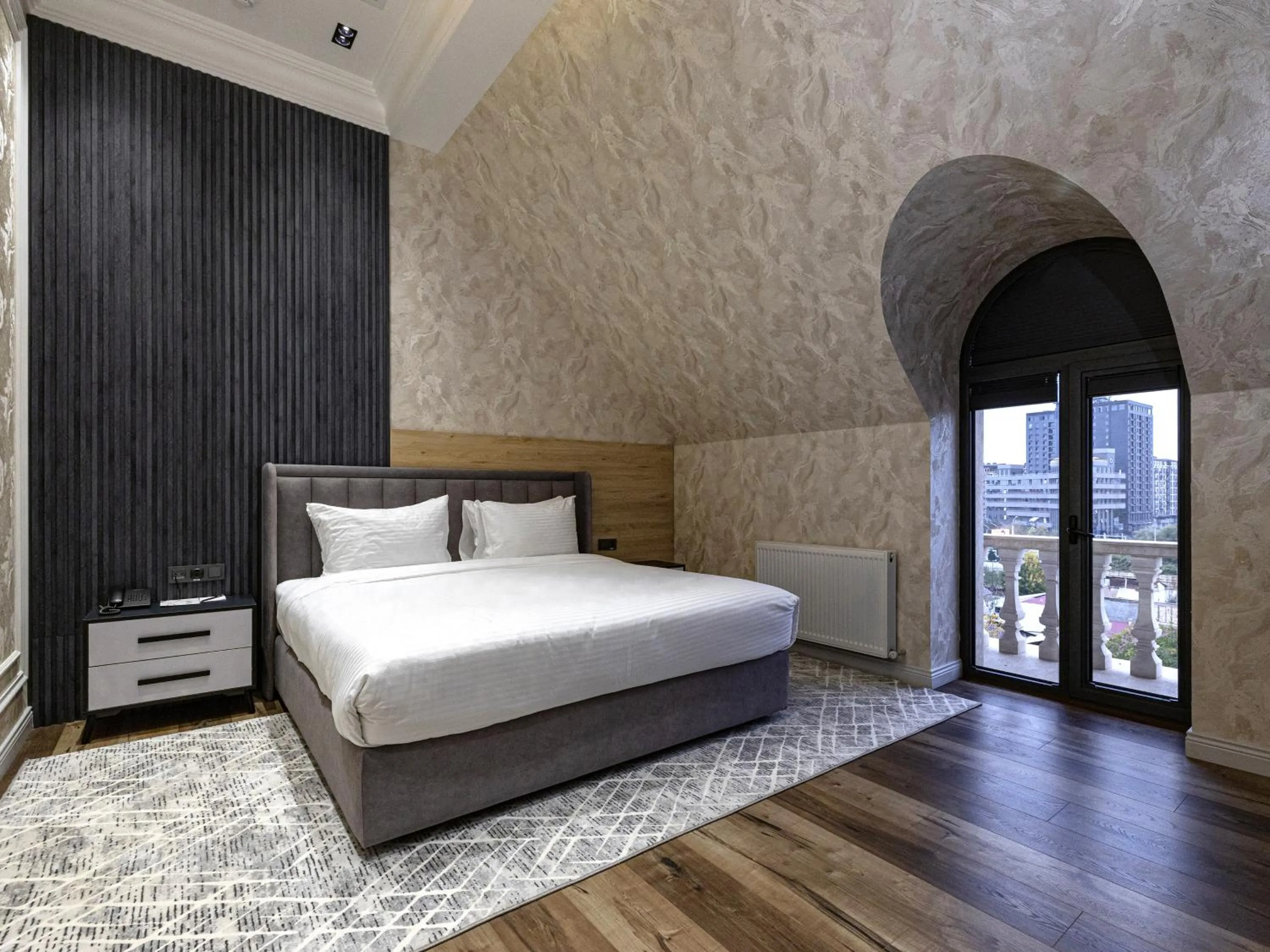 Bedroom, Bed in Baden-Baden Hotel Tashkent