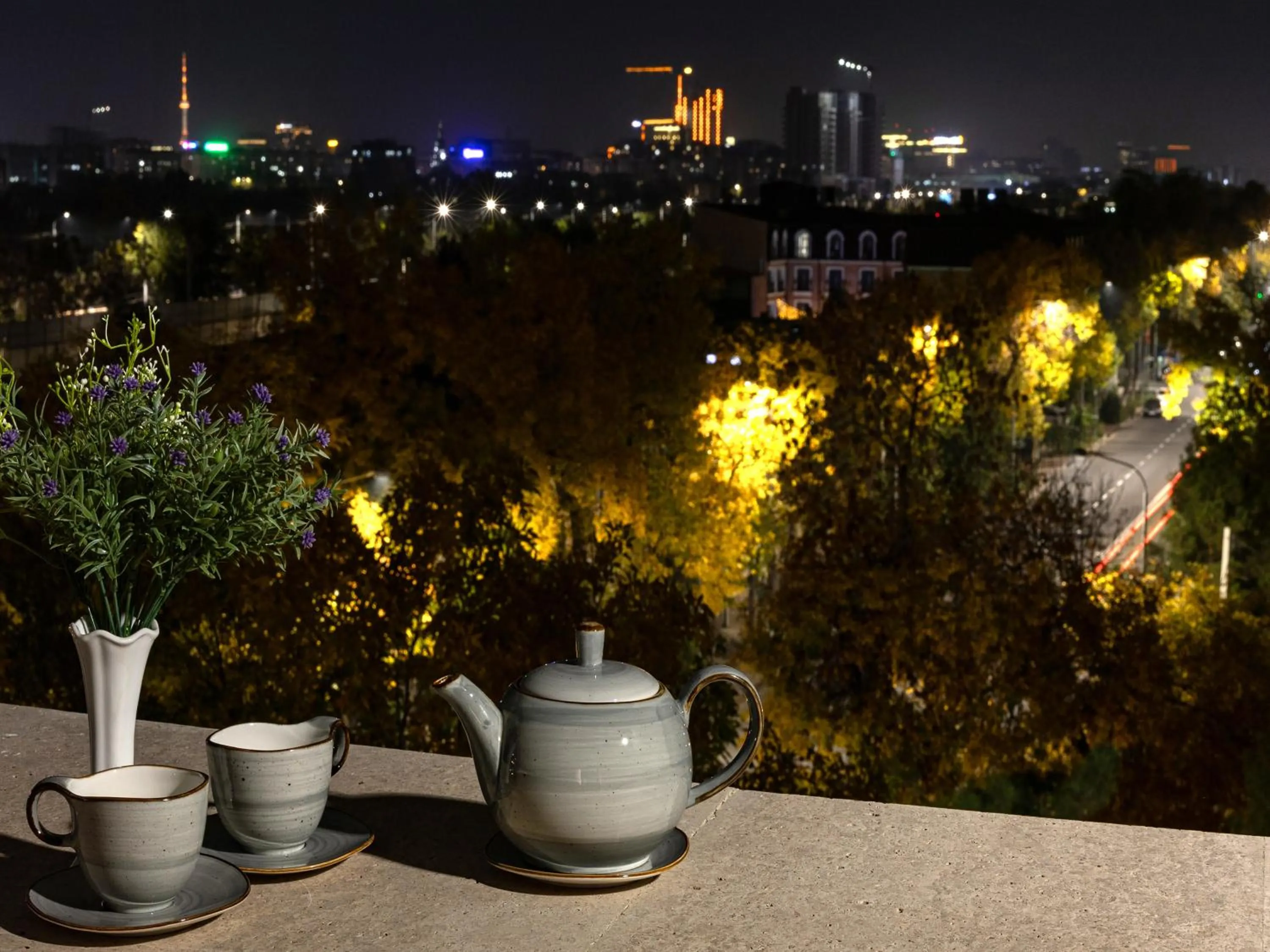 City view in Baden-Baden Hotel Tashkent