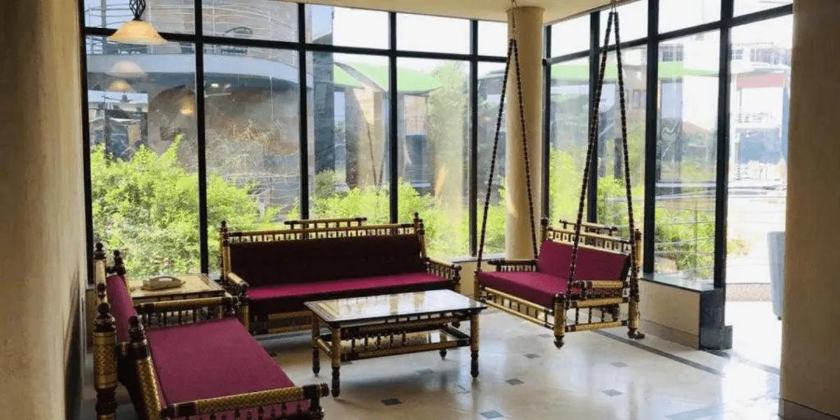 Living room in Neonz Resort & Club