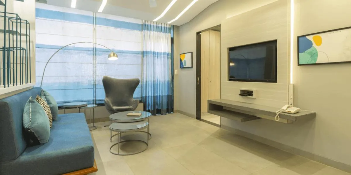 Living room in Neonz Resort & Club