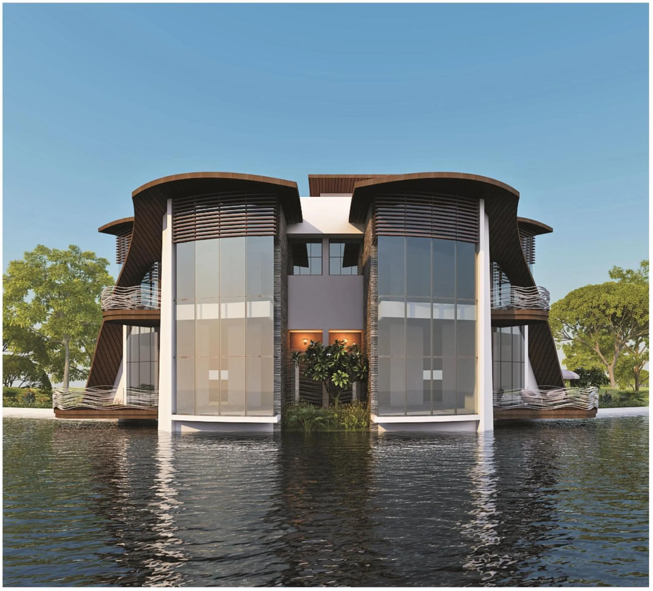 Property building in Neonz Resort & Club