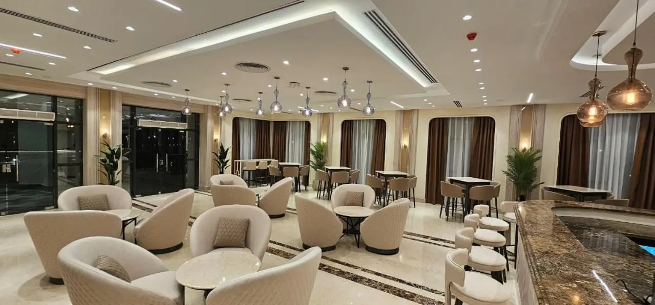 Seating area in Azur One Eleven Hotel Alamein