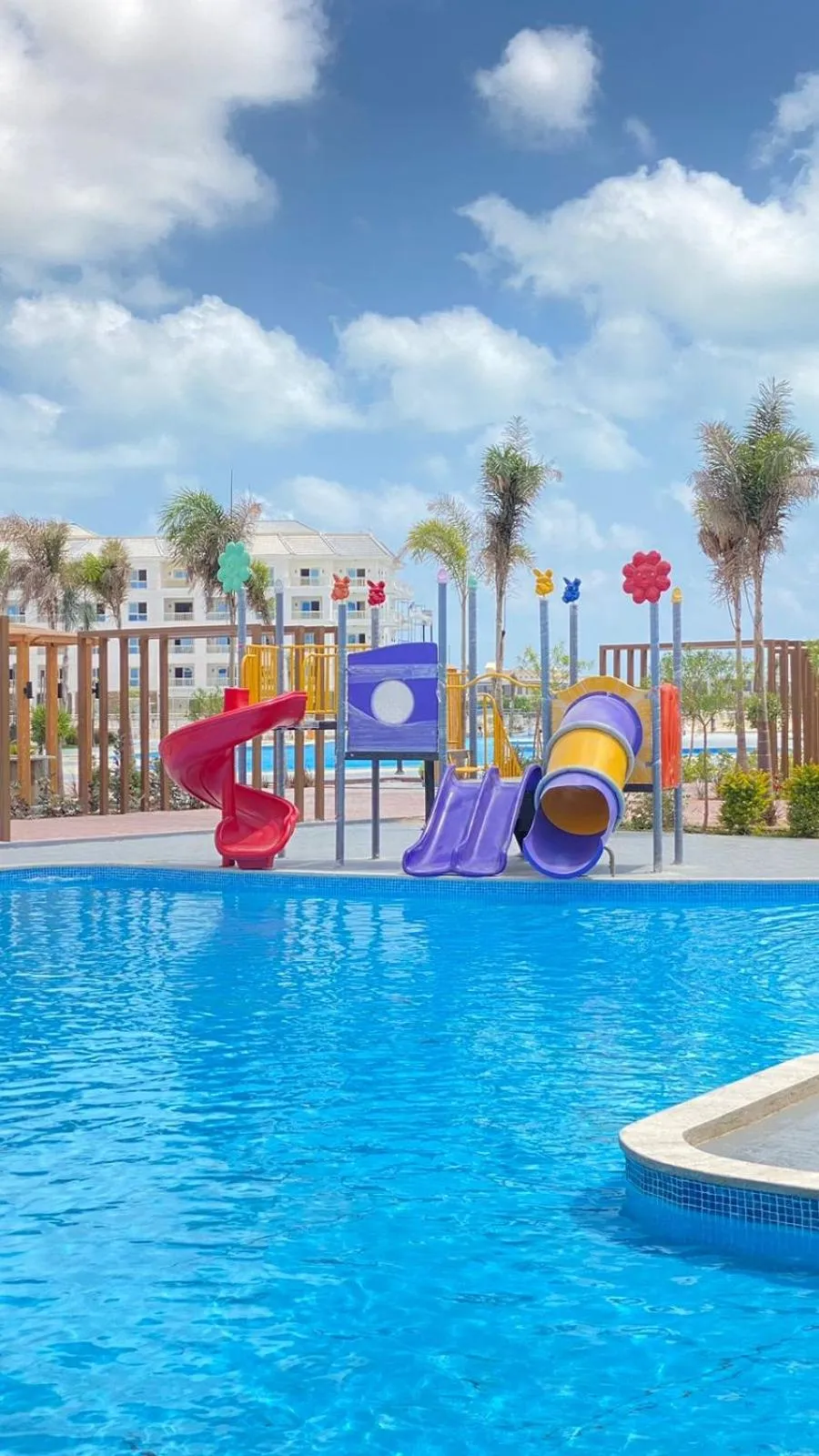 Aqua park in Azur One Eleven Hotel Alamein