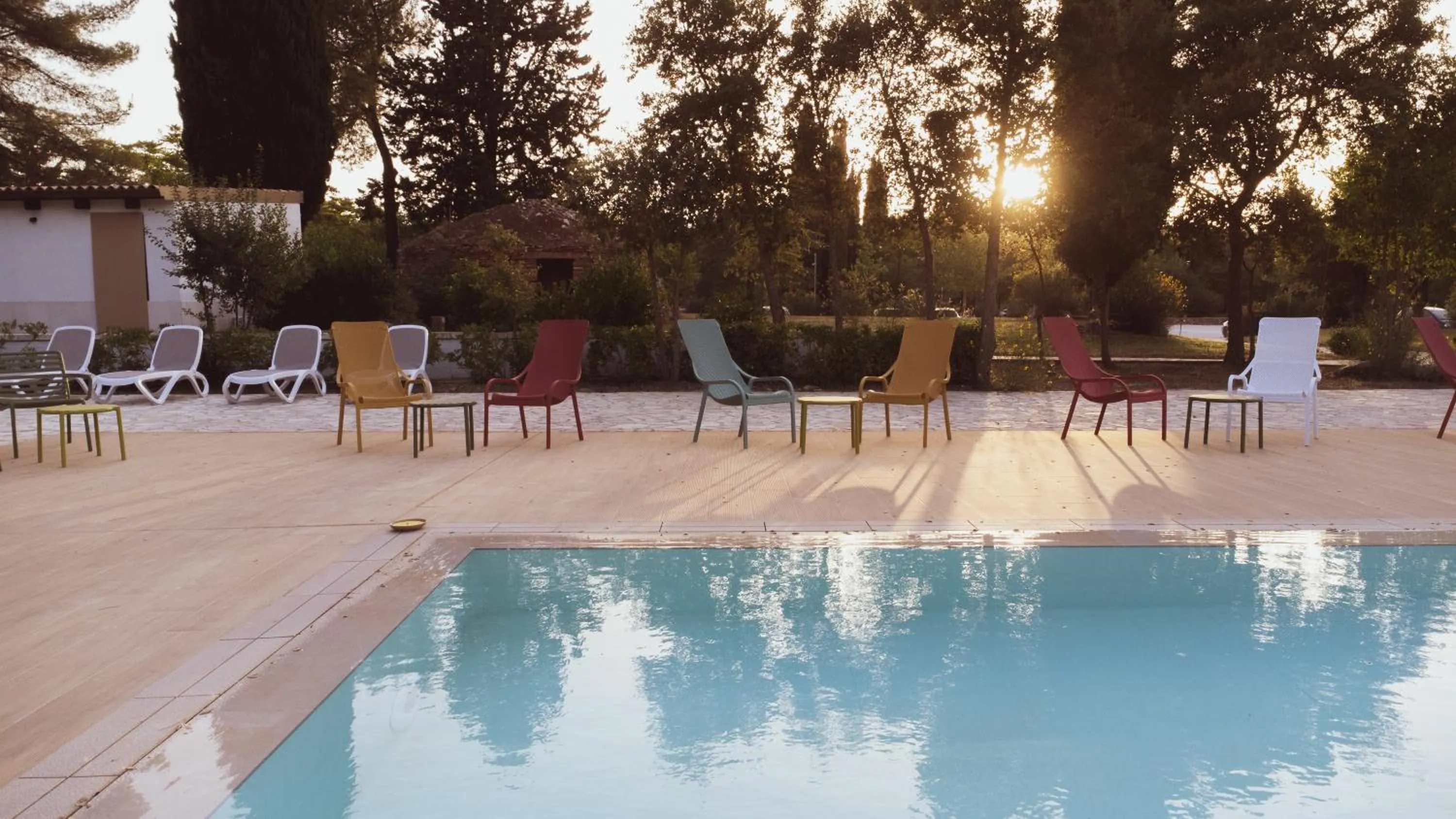 Pool view in WINE RESORT LE VIGNE AL CASTELLO