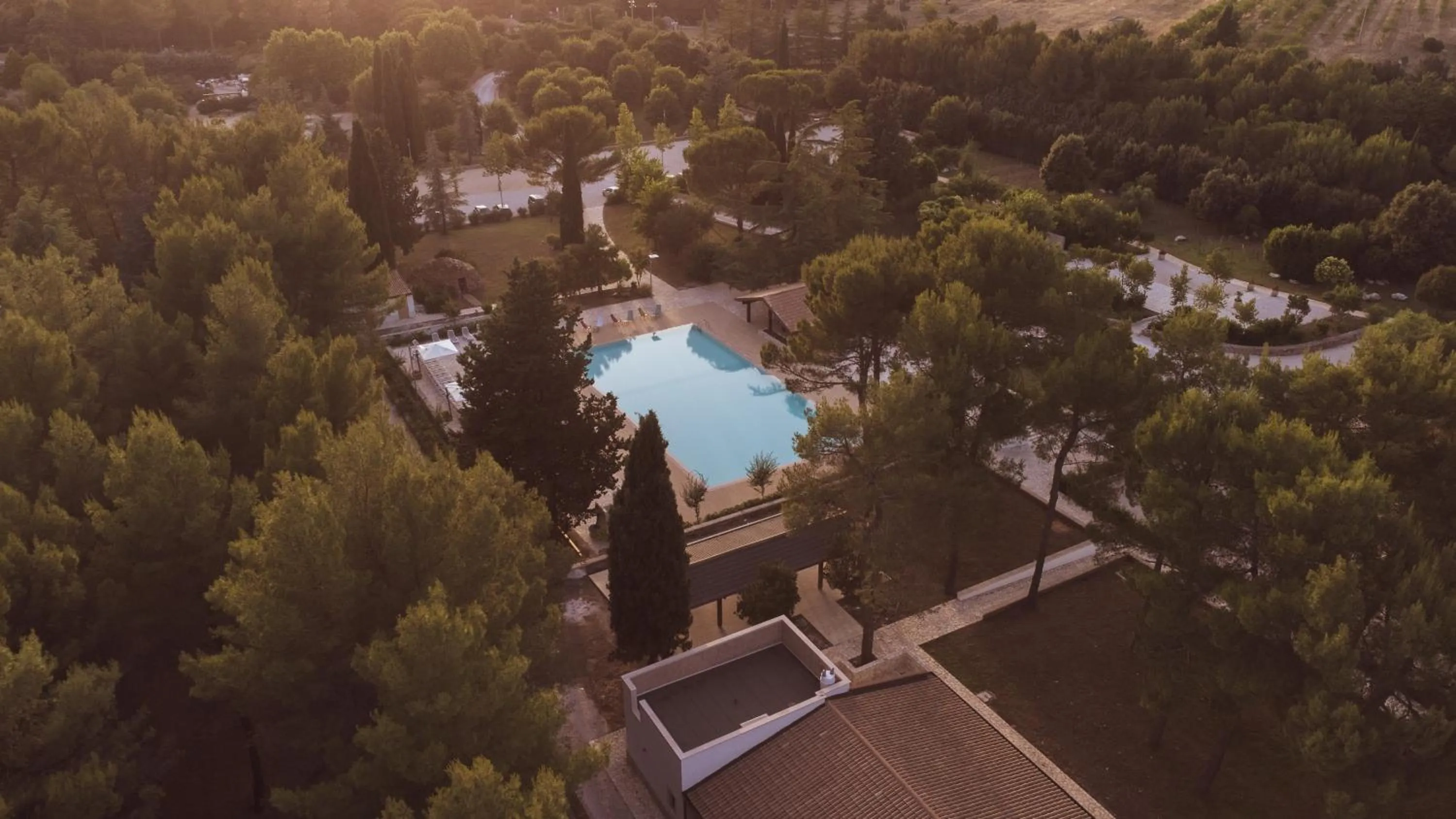 Garden view in WINE RESORT LE VIGNE AL CASTELLO