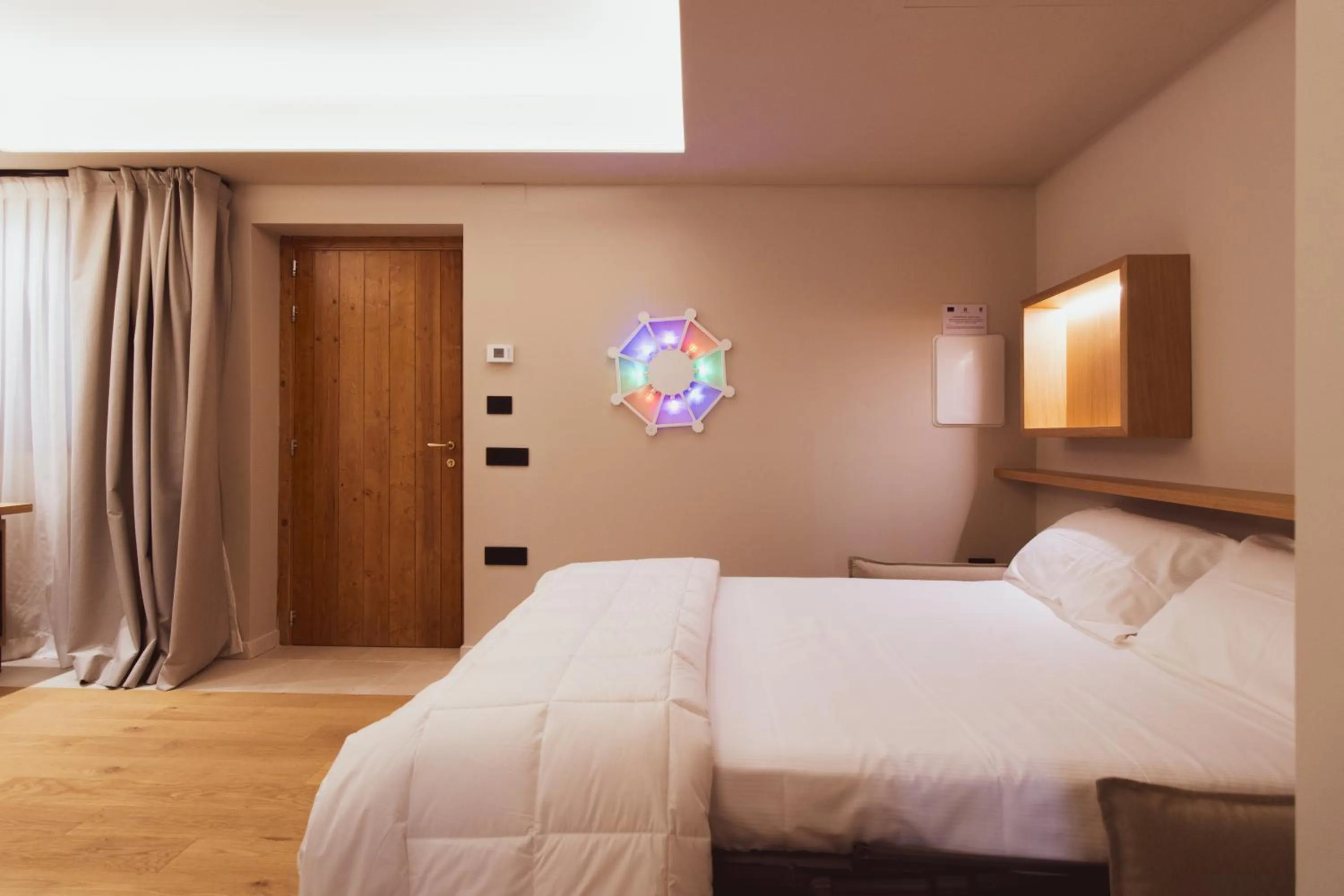 View (from property/room), Bed in WINE RESORT LE VIGNE AL CASTELLO