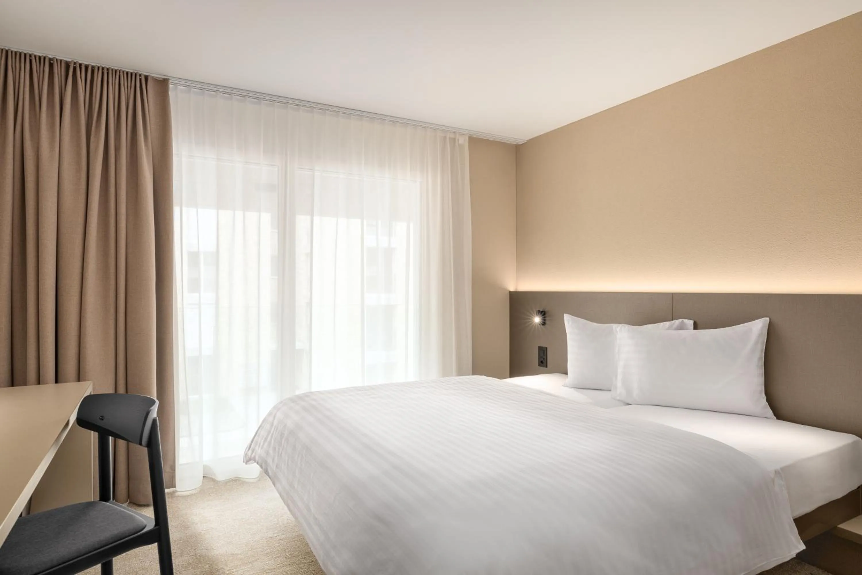 Bed in b_smart motel Amriswil