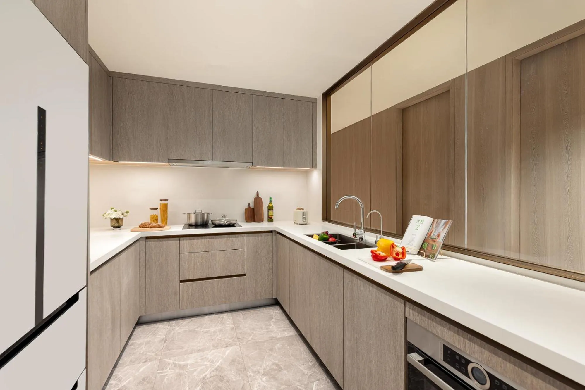 Kitchen or kitchenette in Somerset QPlex Shenzhen