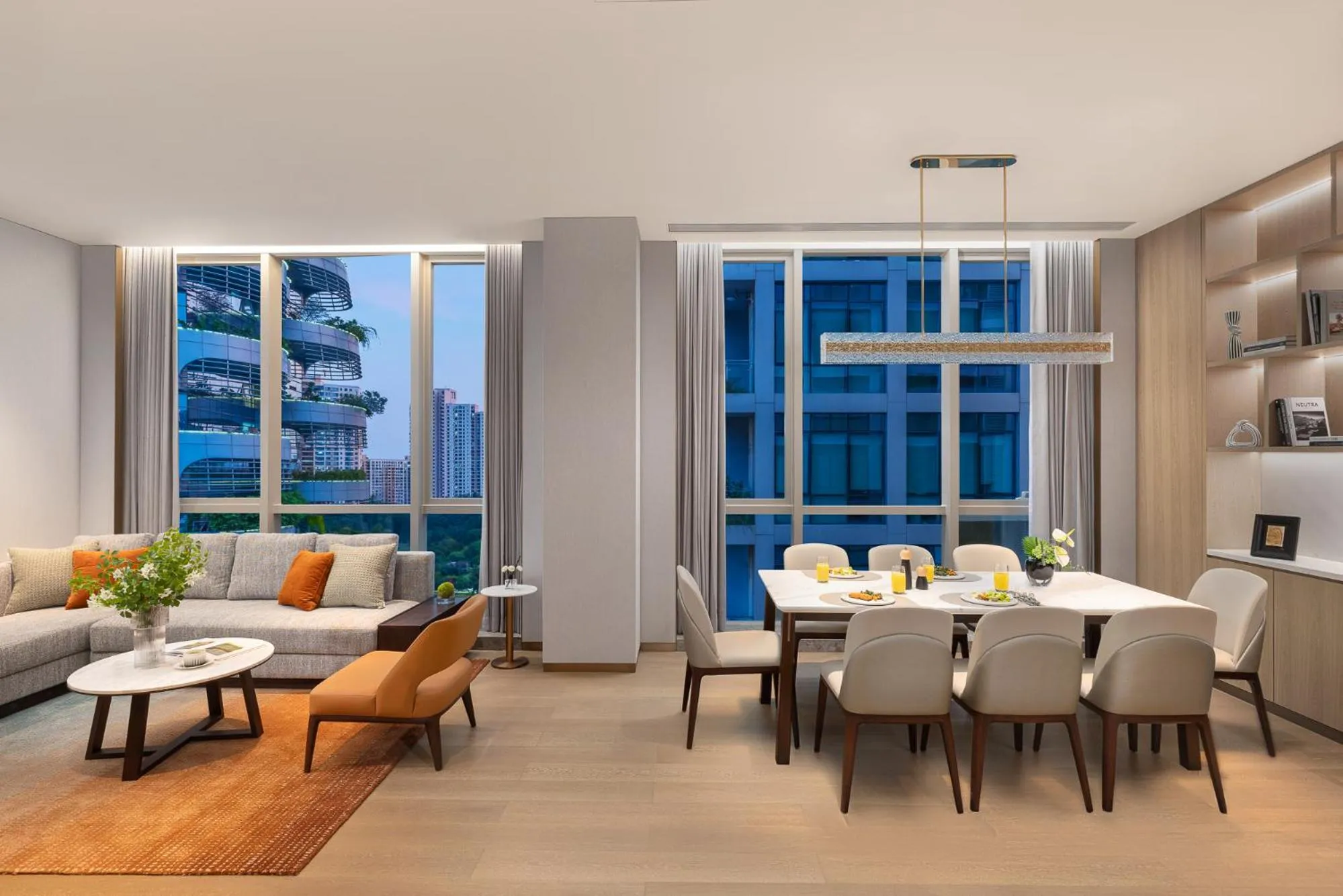 Living room in Somerset QPlex Shenzhen