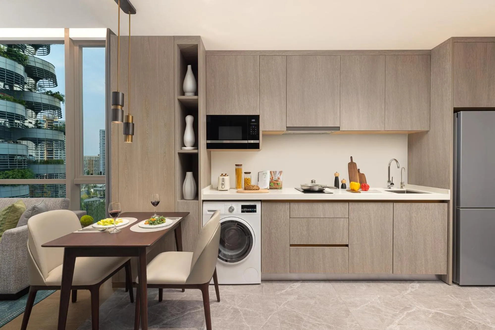 Kitchen or kitchenette in Somerset QPlex Shenzhen