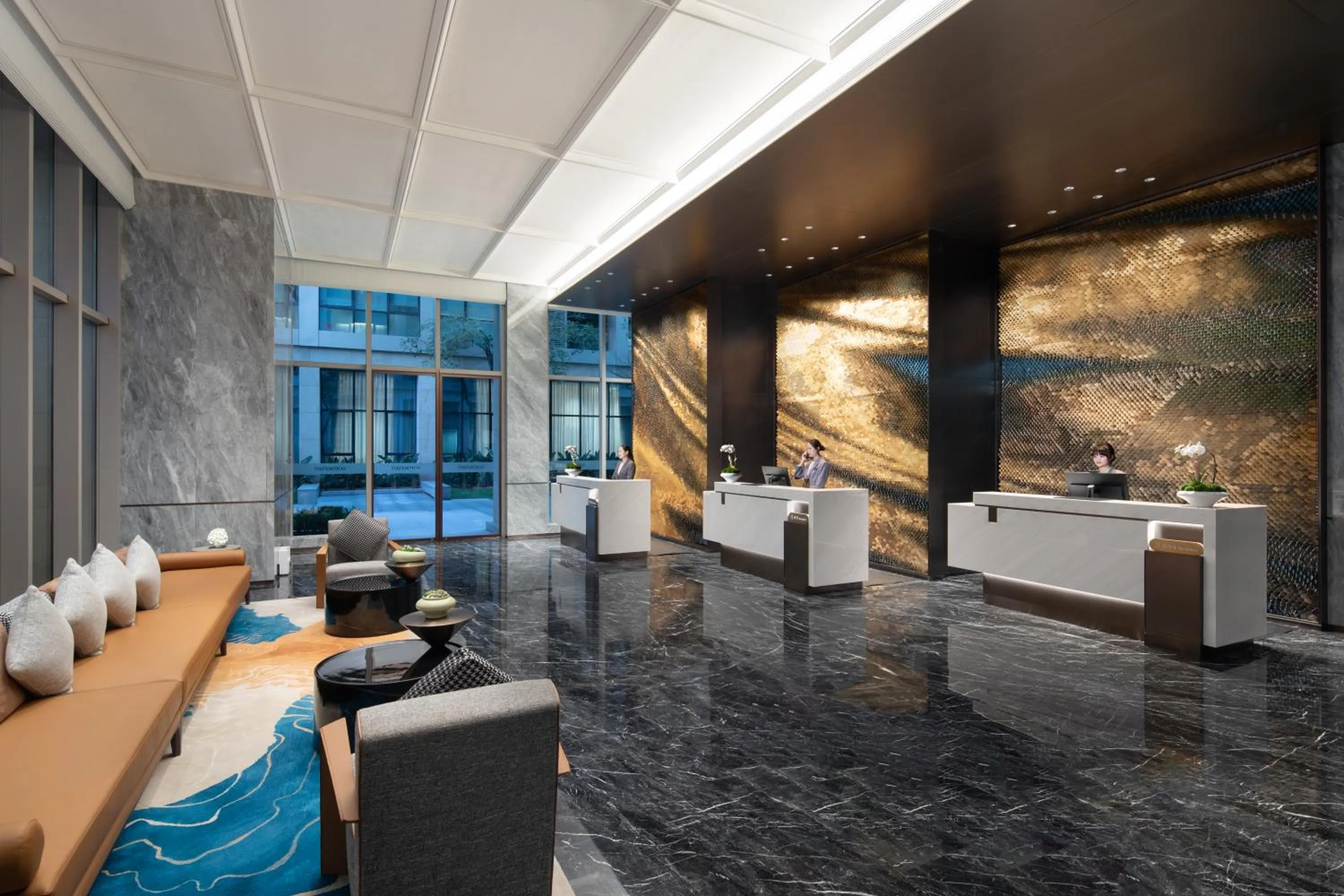 Lobby or reception in Somerset QPlex Shenzhen