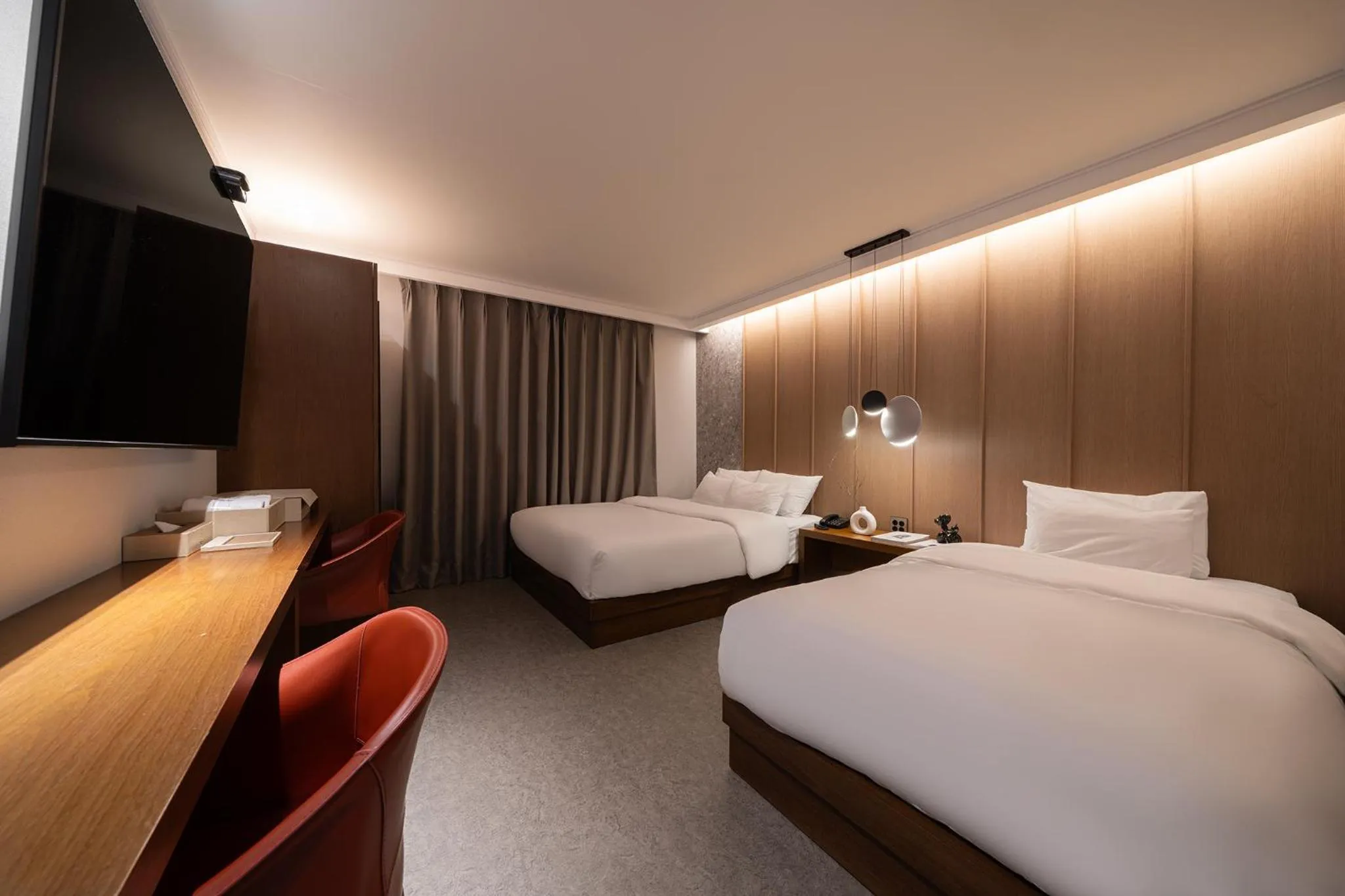 Bed in Browndot Incheon Airport New City