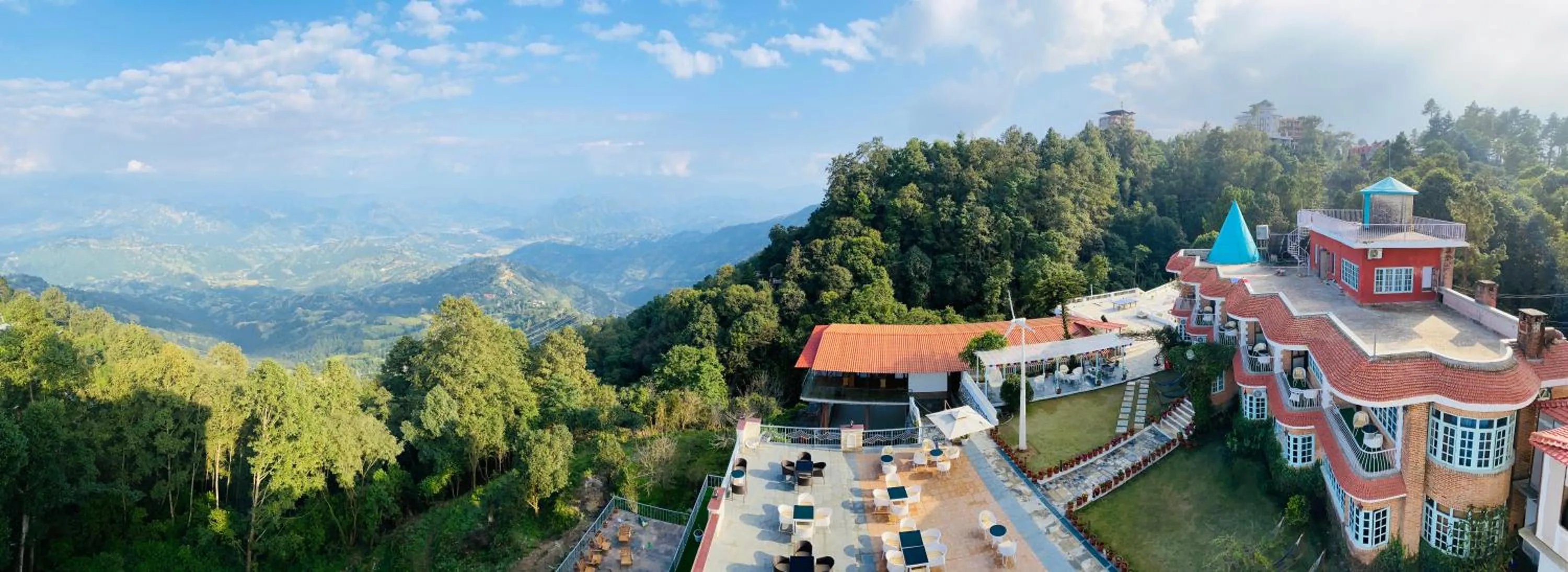 Bird's eye view in Mountain Vista Retreat - Nagarkot