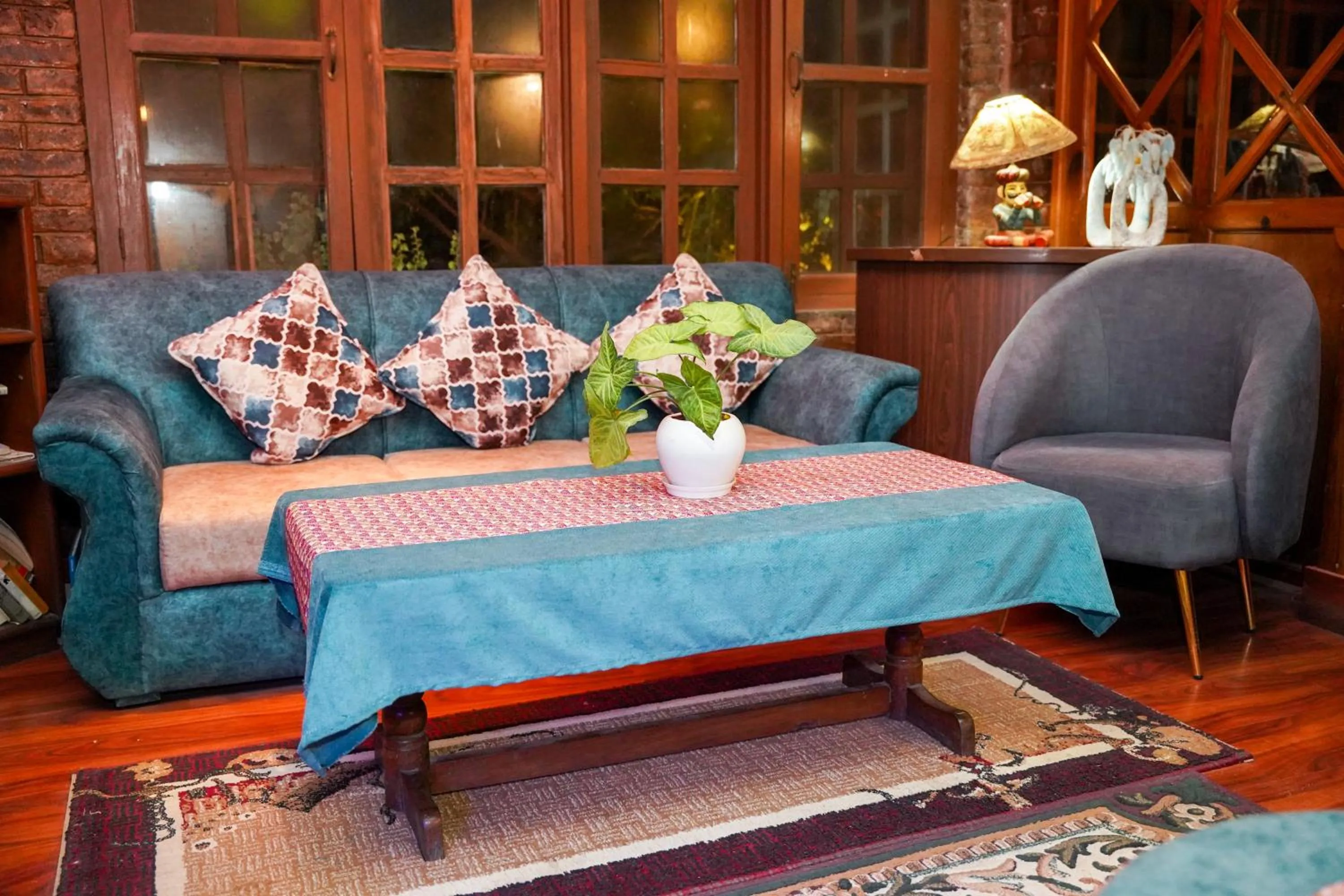 Lobby or reception in Mountain Vista Retreat - Nagarkot