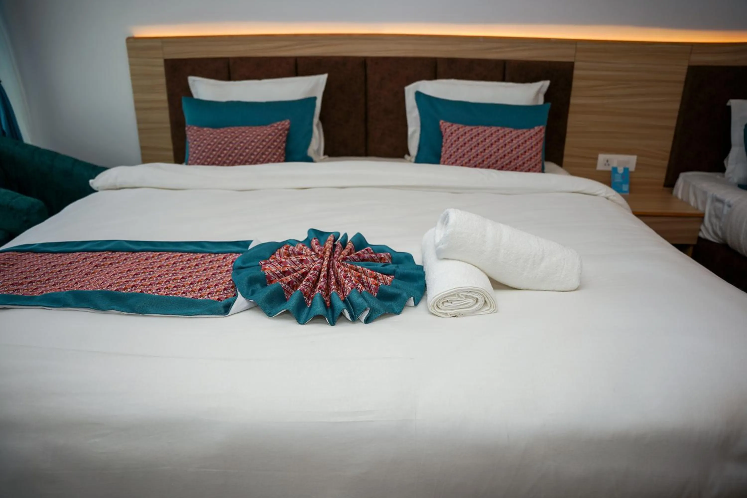 Bed in Mountain Vista Retreat - Nagarkot