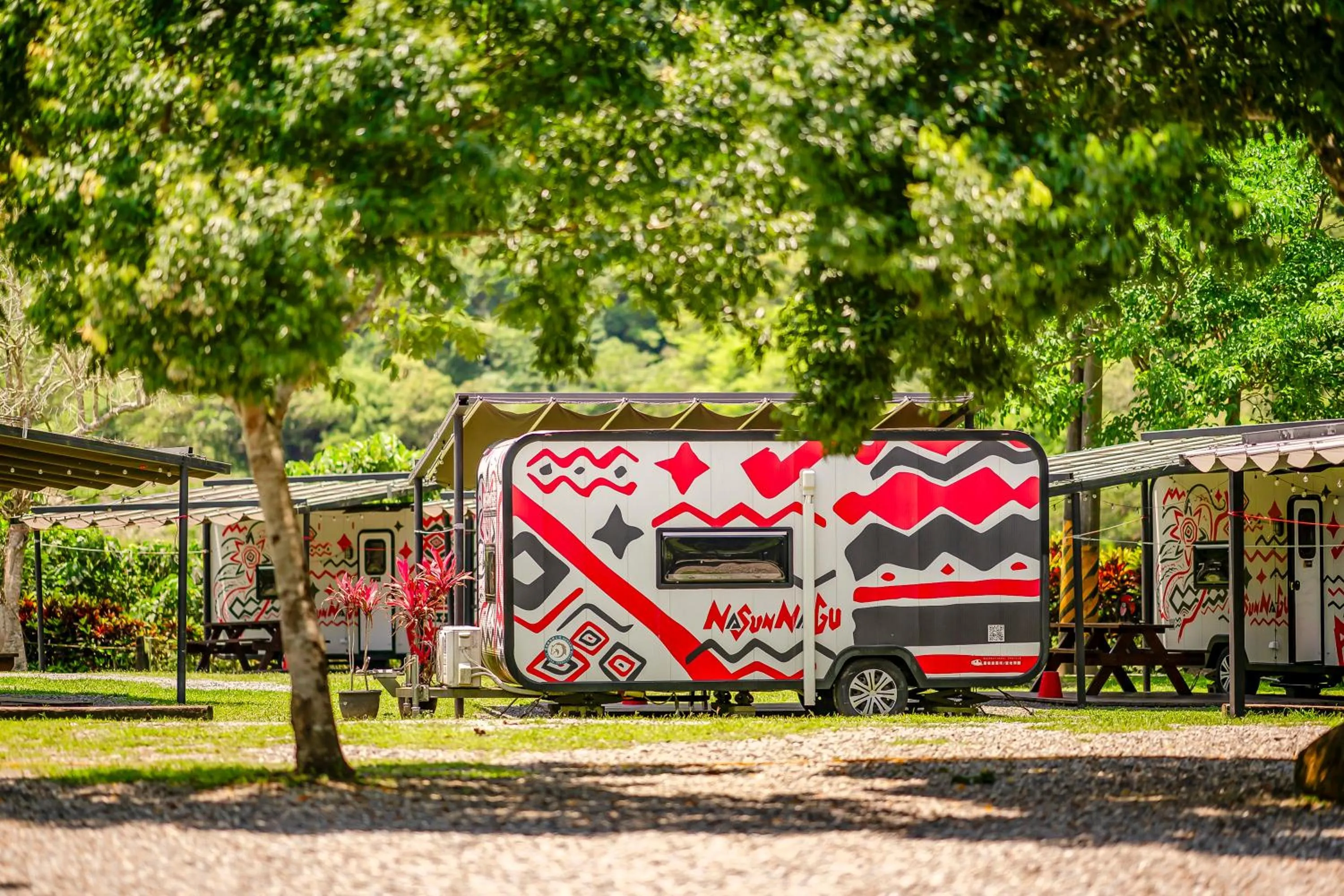 Garden view in Na Sun Na Gu