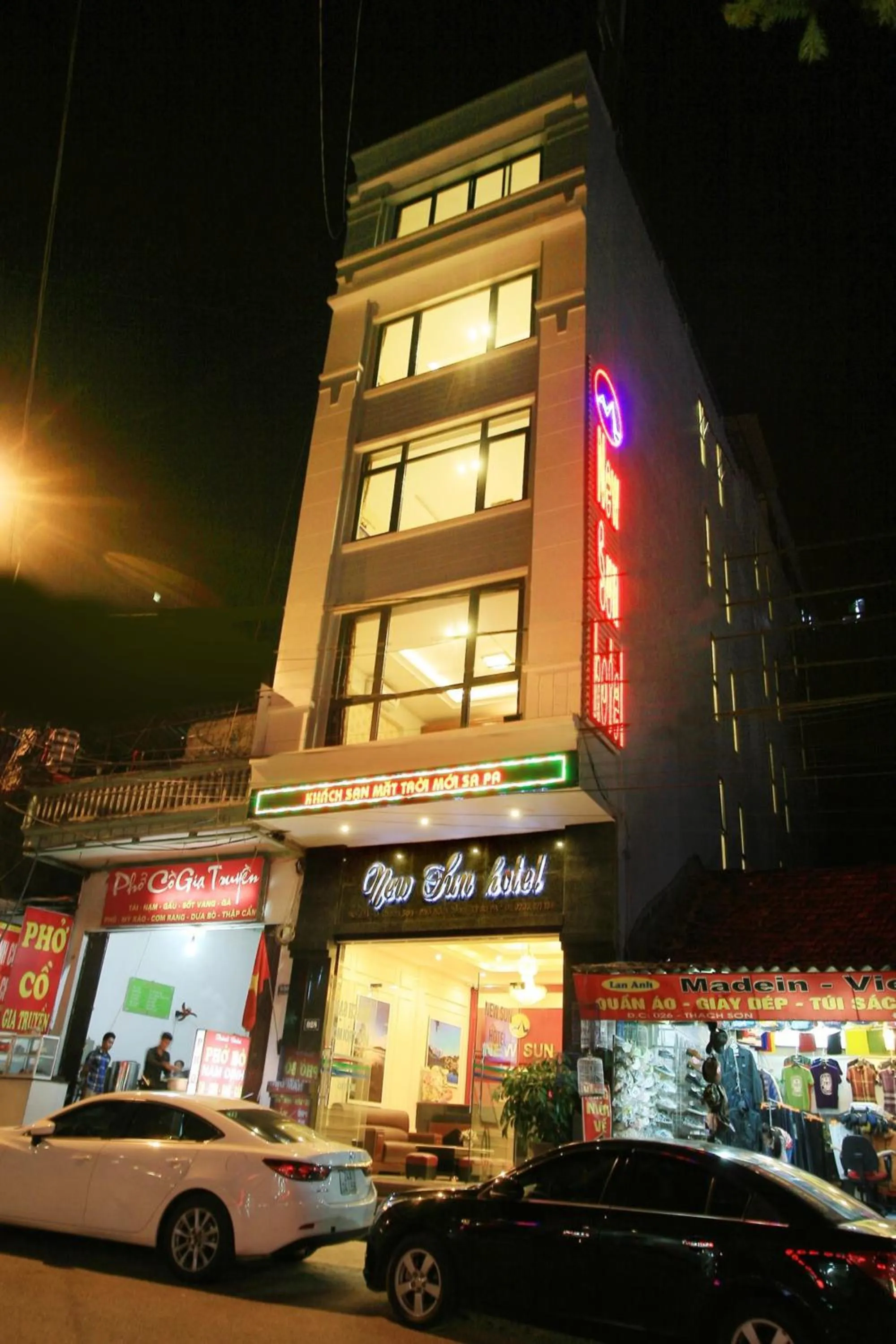 Property building in New Sun Hotel Sapa