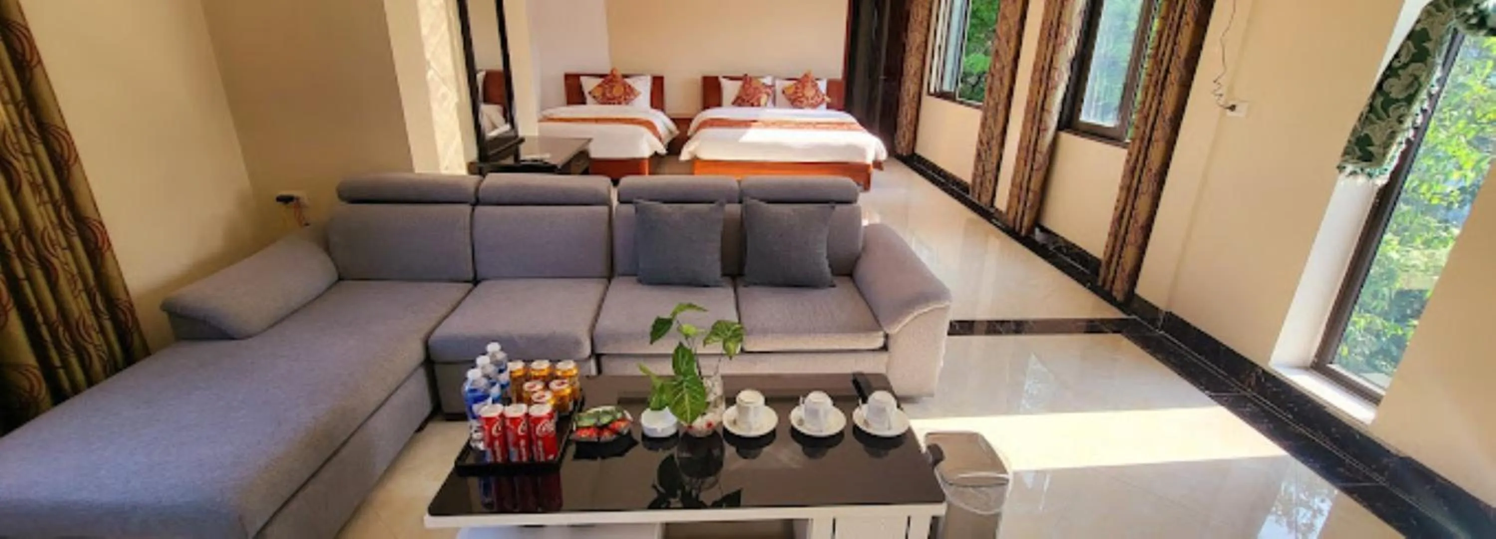 Photo of the whole room in New Sun Hotel Sapa