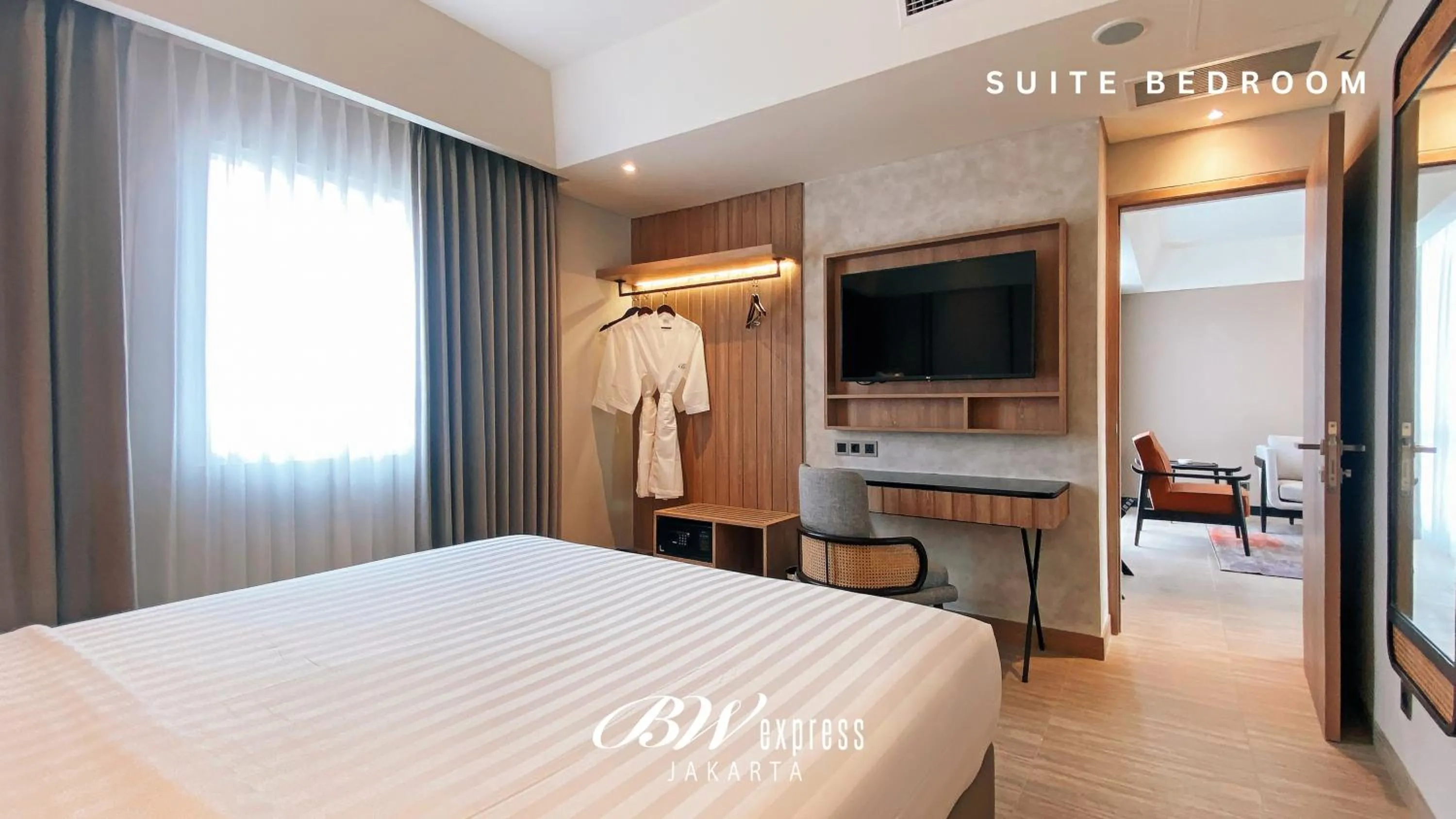 Bedroom, Bed in BW Express Jakarta Tanah Abang