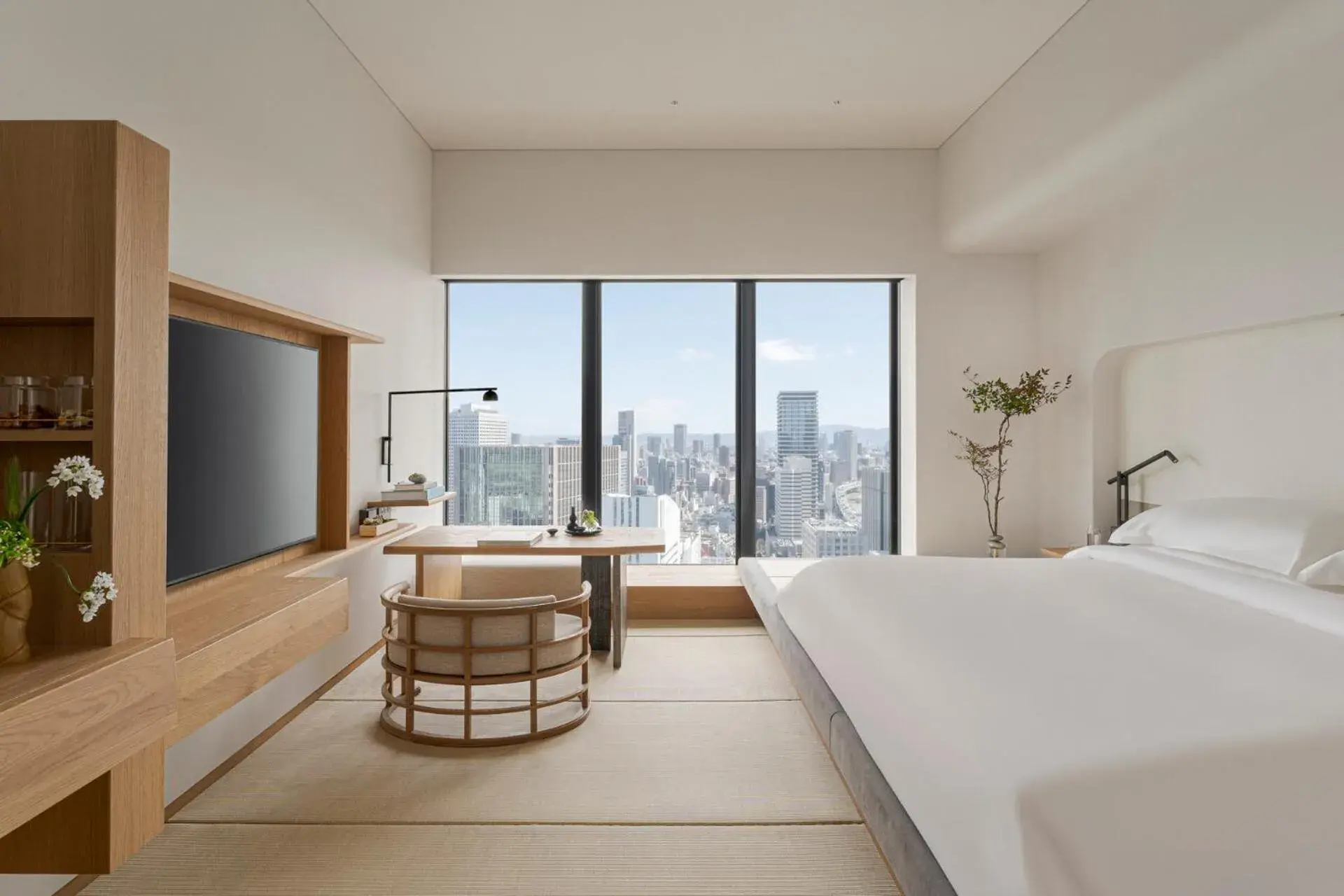 Tatami Premier King Room in Four Seasons Hotel Osaka Tatami Premier King Room in Four Seasons Hotel Osaka