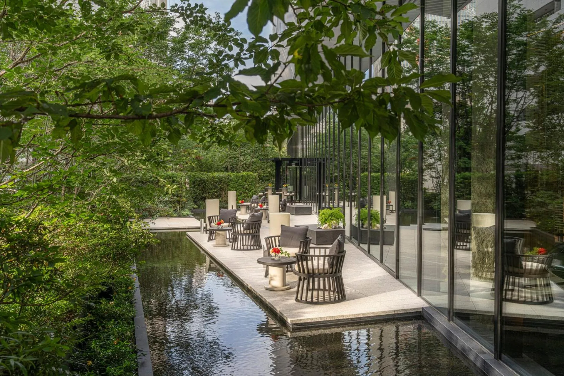 Balcony/Terrace in Four Seasons Hotel Osaka