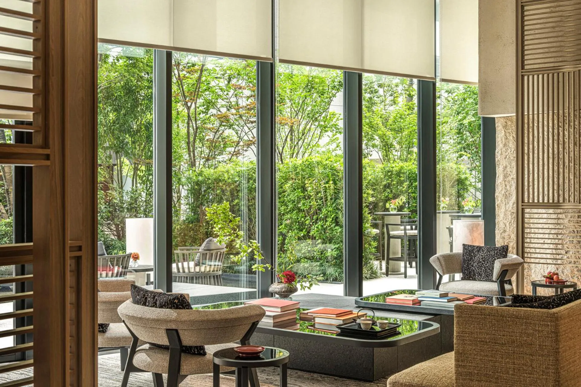 Seating area in Four Seasons Hotel Osaka